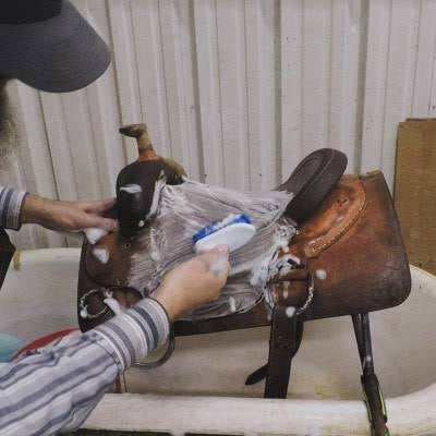 Saddle repair & cleaning