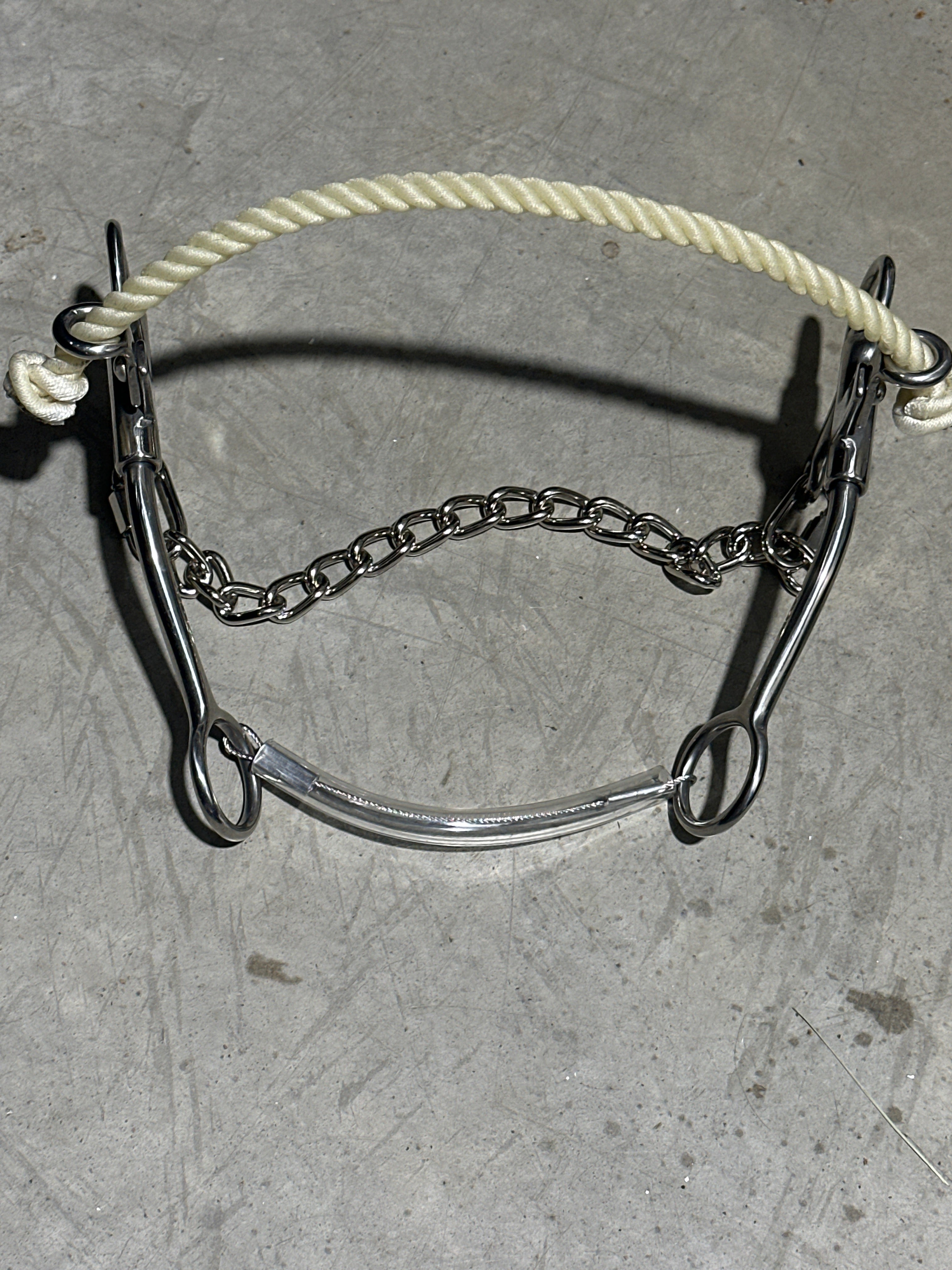 Rope nose Jim Warner style Hackamore