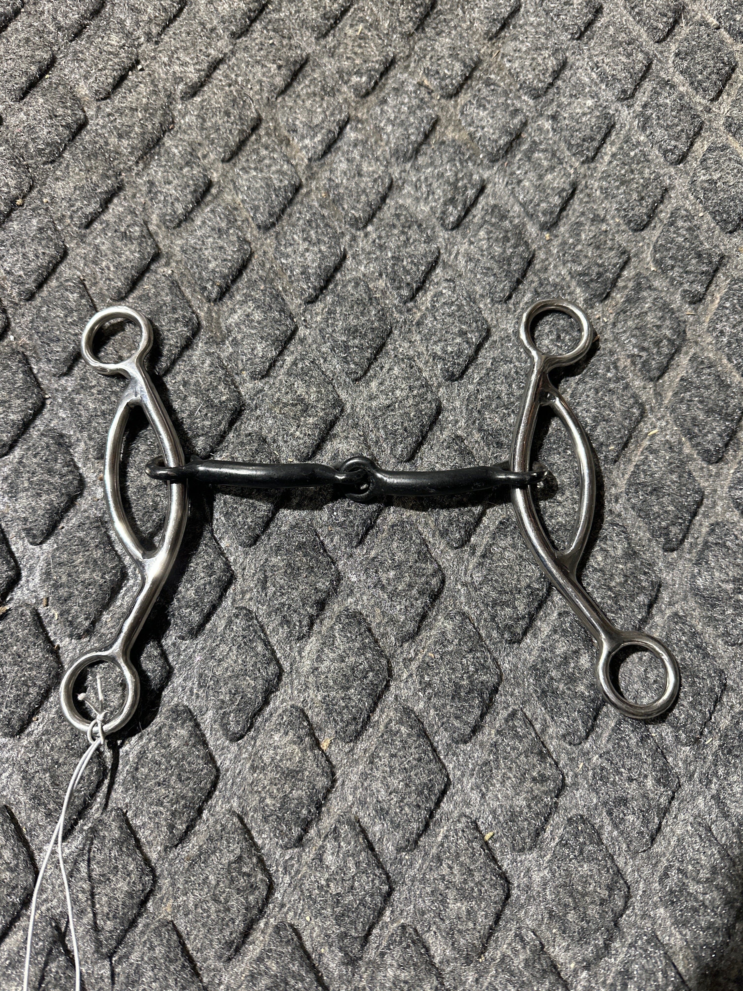 2 pc smooth gag bit