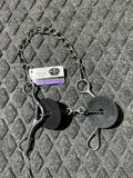Professionals Choice Pozzi 5” shank 3 pc twisted wire with dog bone gag bit
