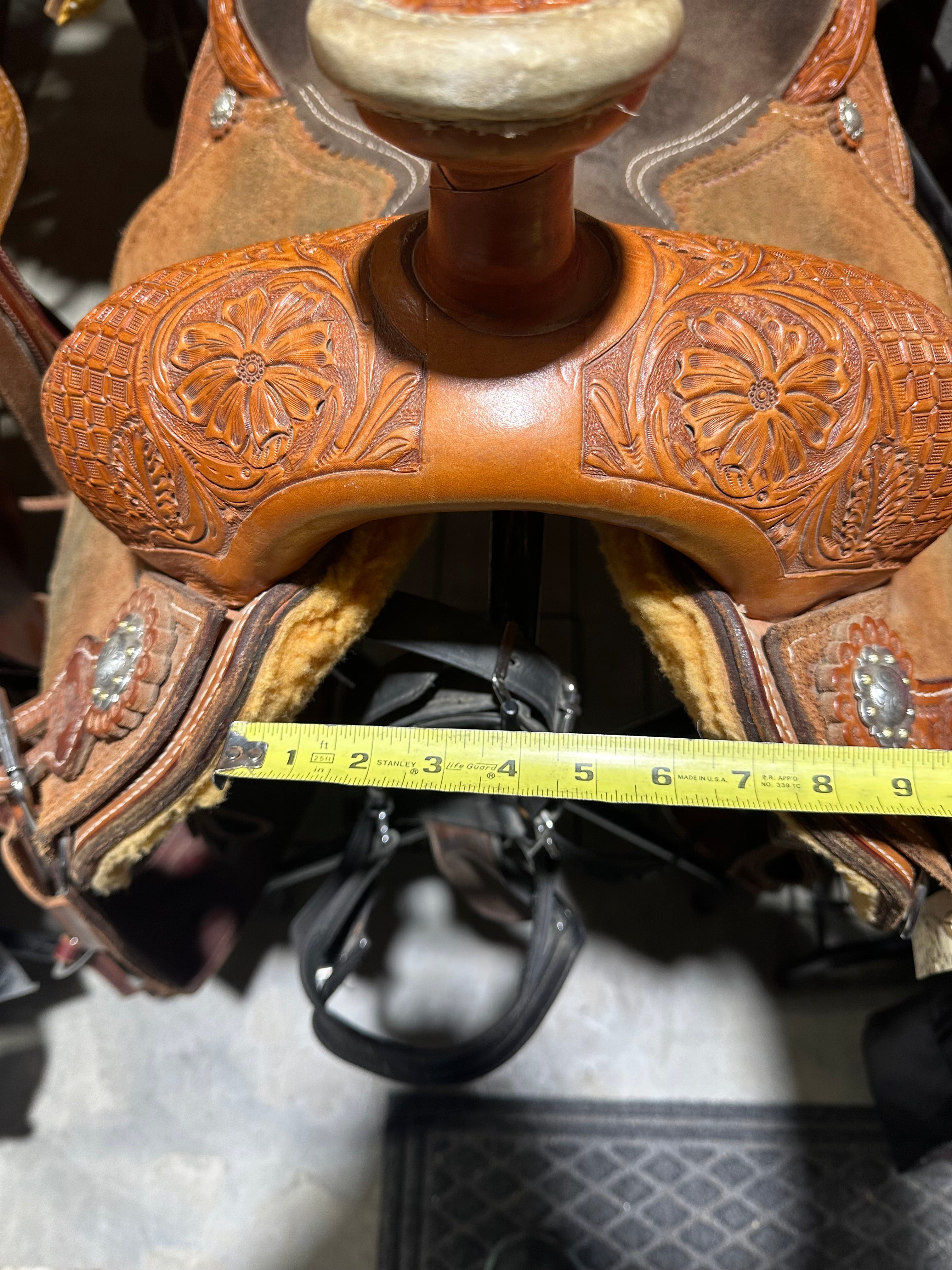 14.5” Three Forks Saddlery all-around