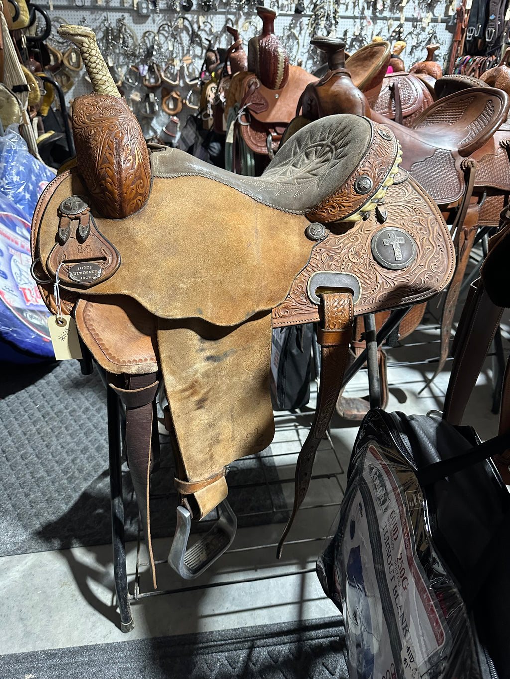 14” Martha Josey Ultimate Iron barrel saddle