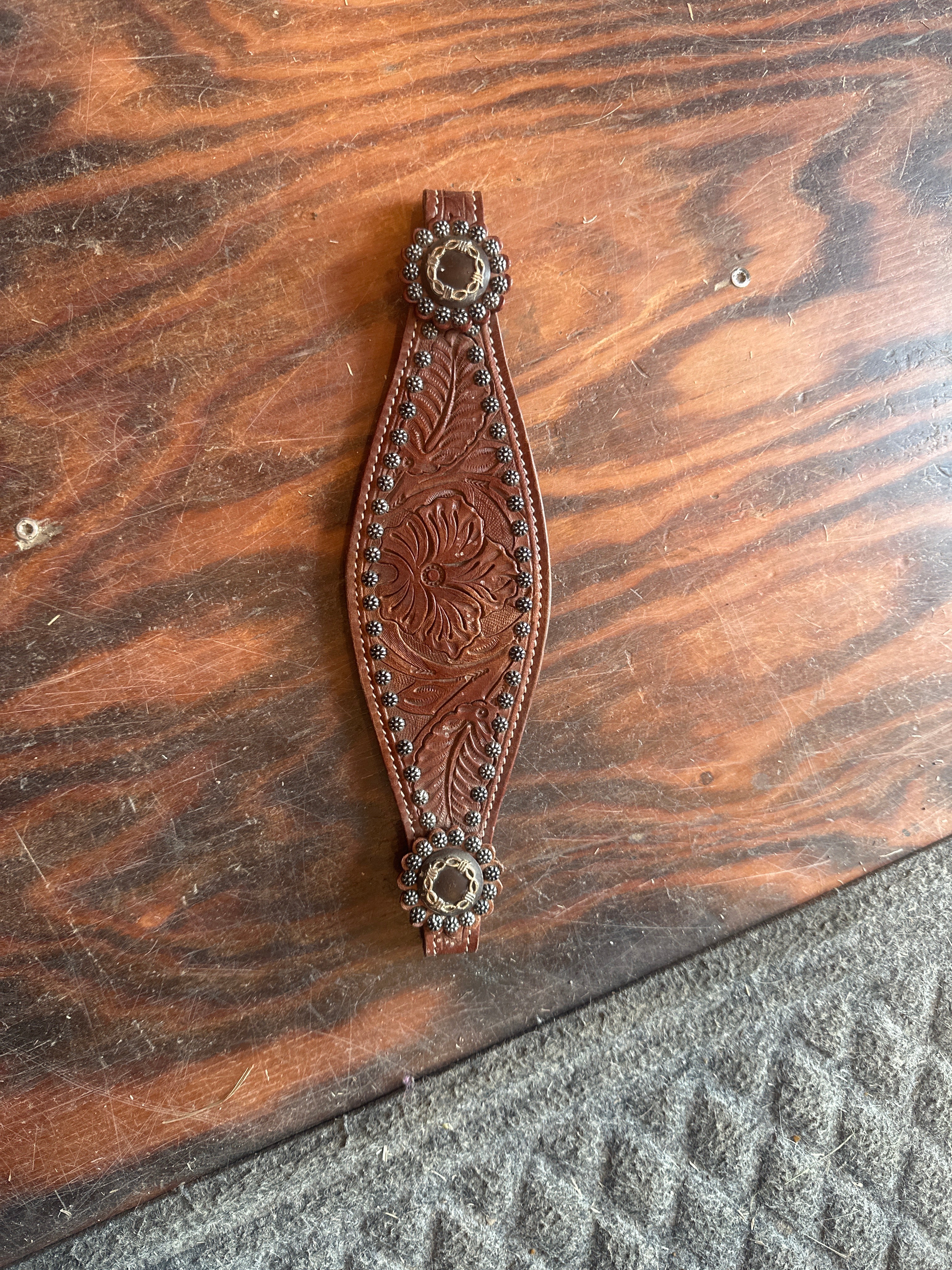 Leather nose band