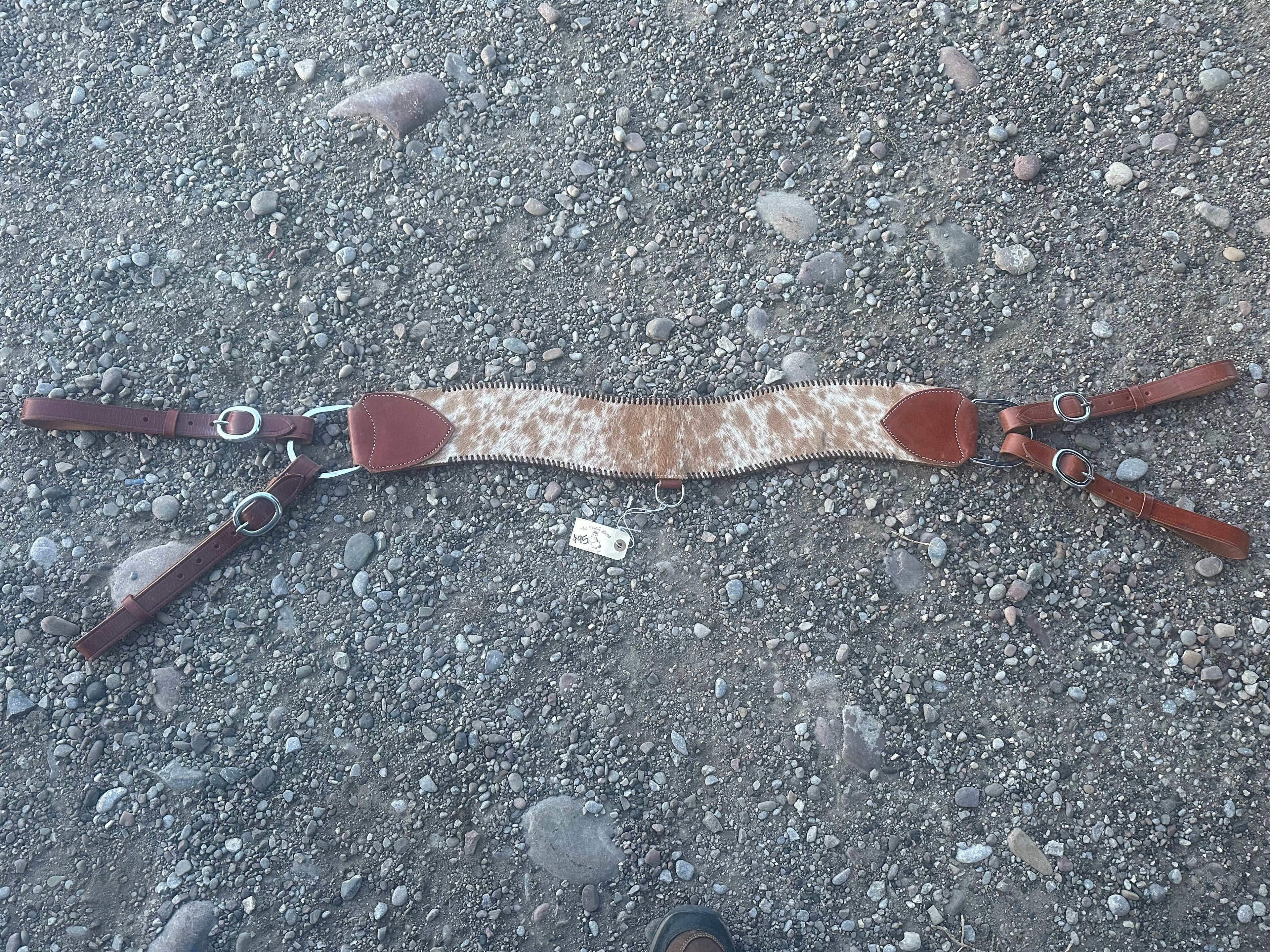 cowhide tripping collar