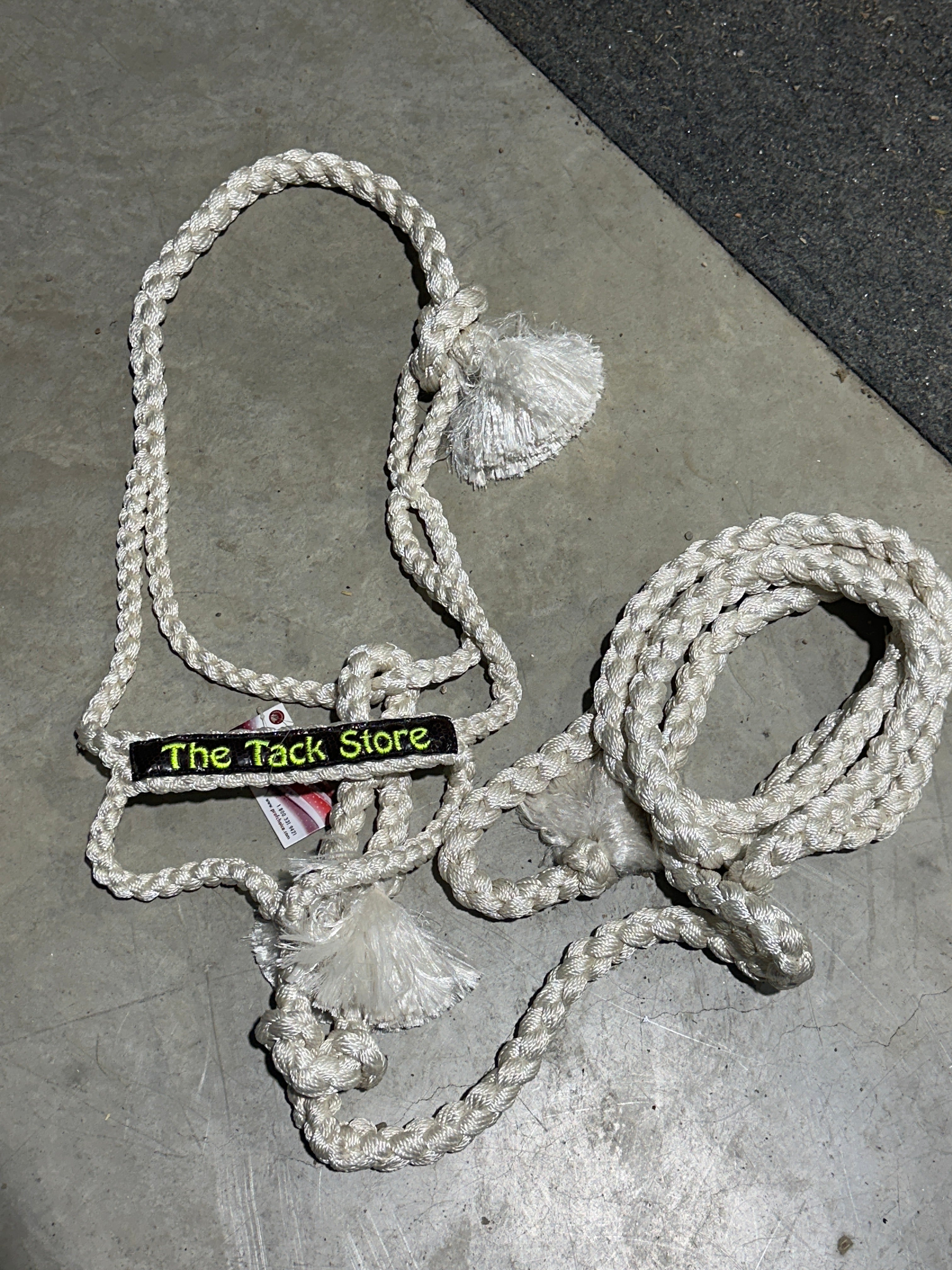 Professionals choice mule tape THE TACK STORE halter with lead rope