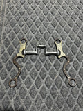Correctional port with roller and silver accent shanks