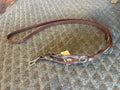Leather martingale rope rein
