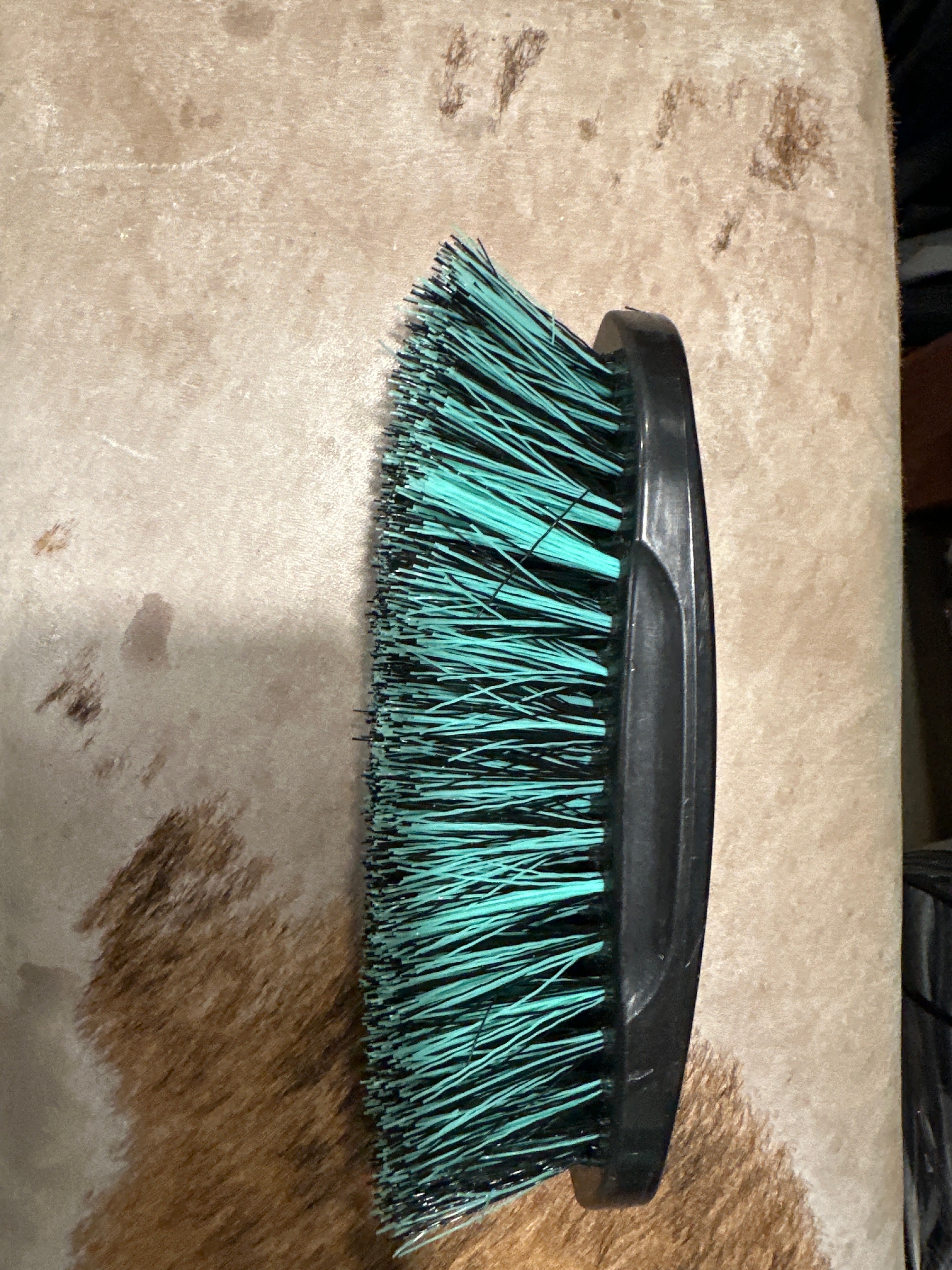 Stiff bristle brush
