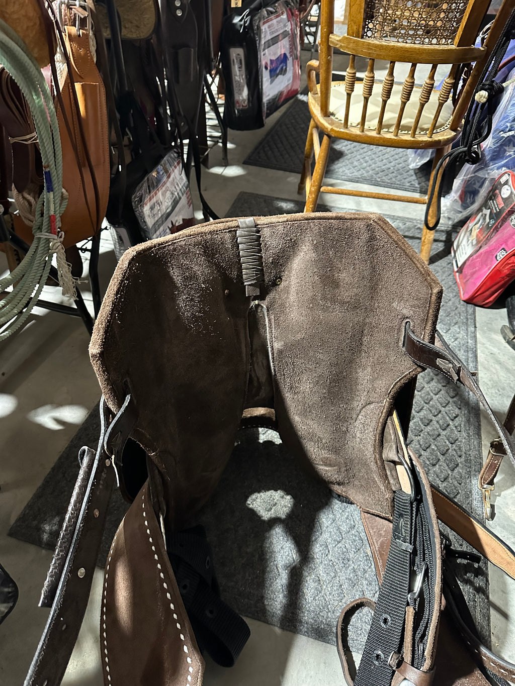 15” Silva hybrid light weight barrel saddle