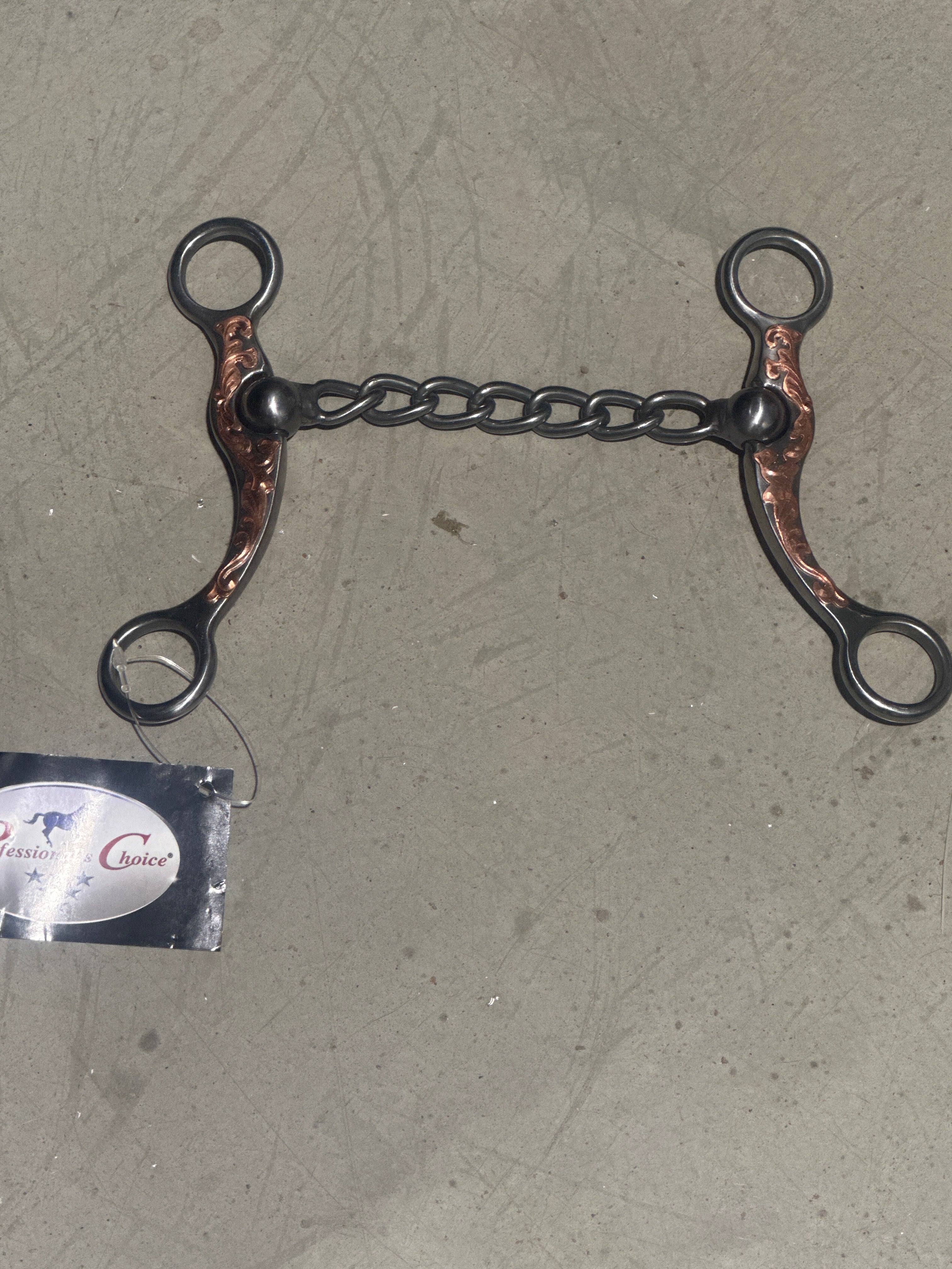 Professionals Choice Stockman copper shank chain bit