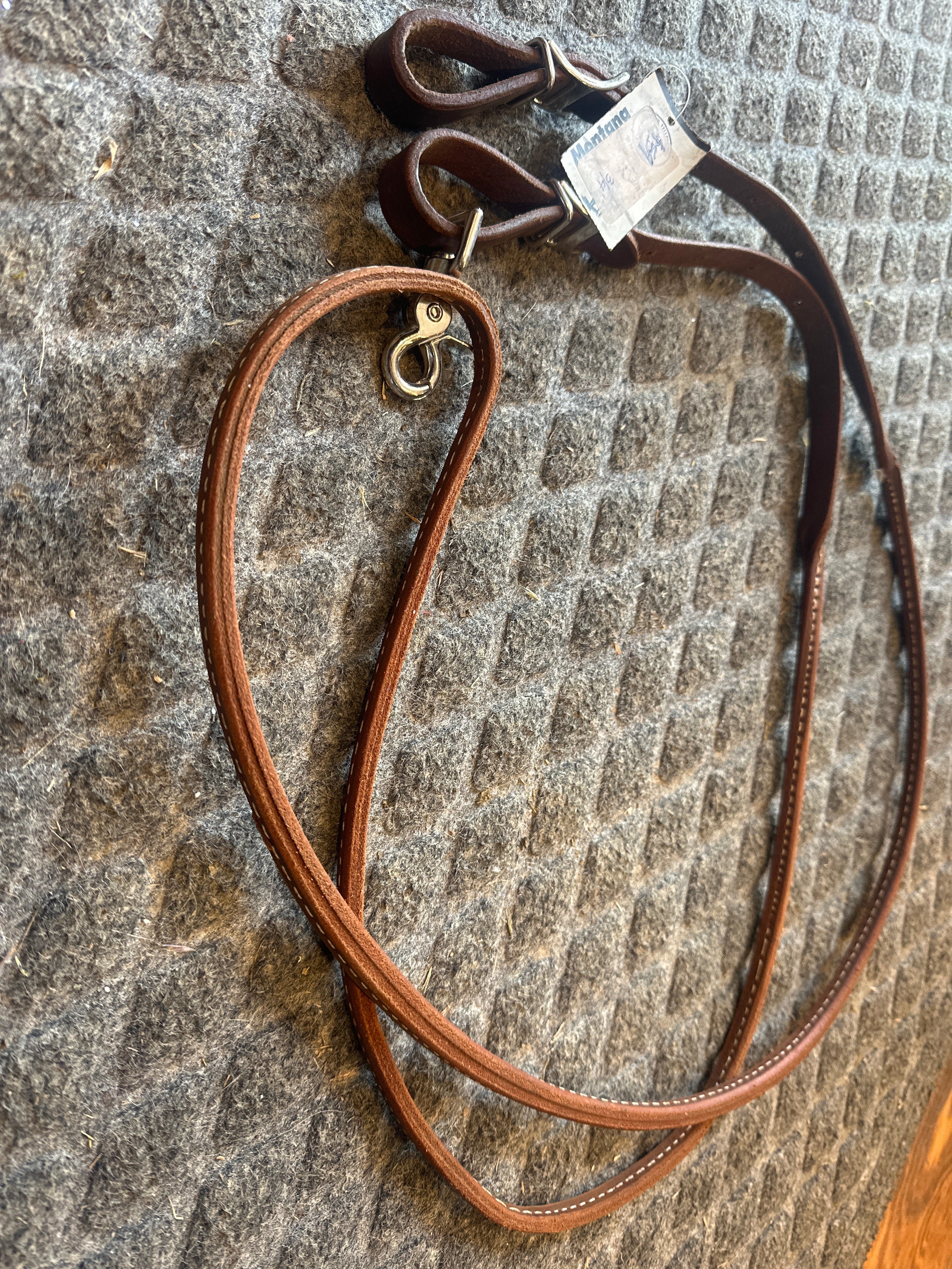 3/4” round rope rein