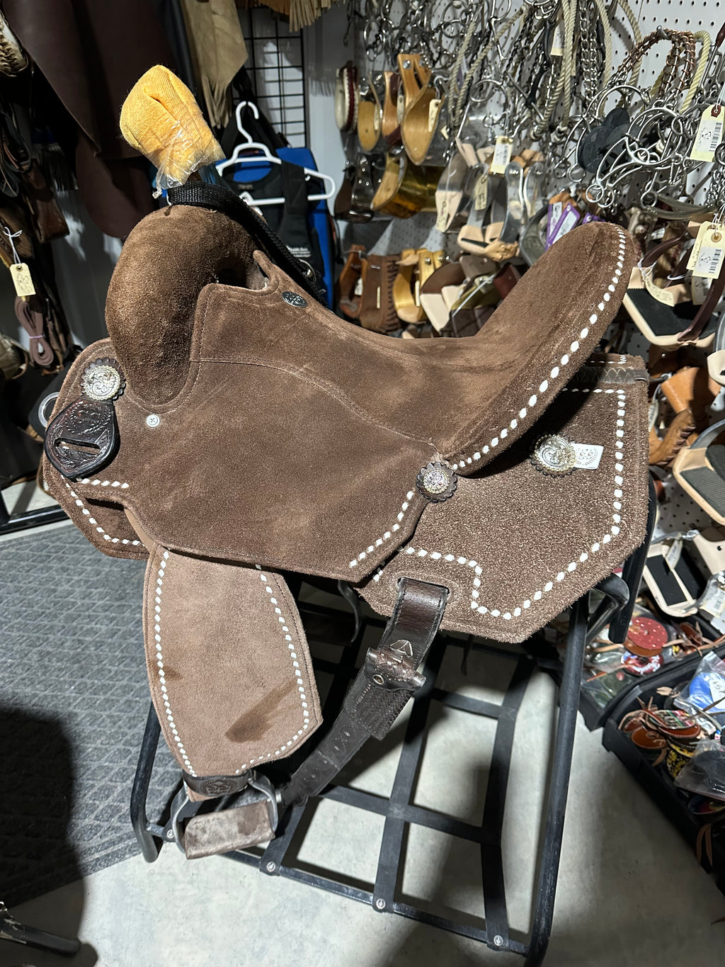 15” Silva hybrid light weight barrel saddle