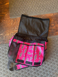 Pretty polos by Jessie pink lightning bolt grooming bag ￼