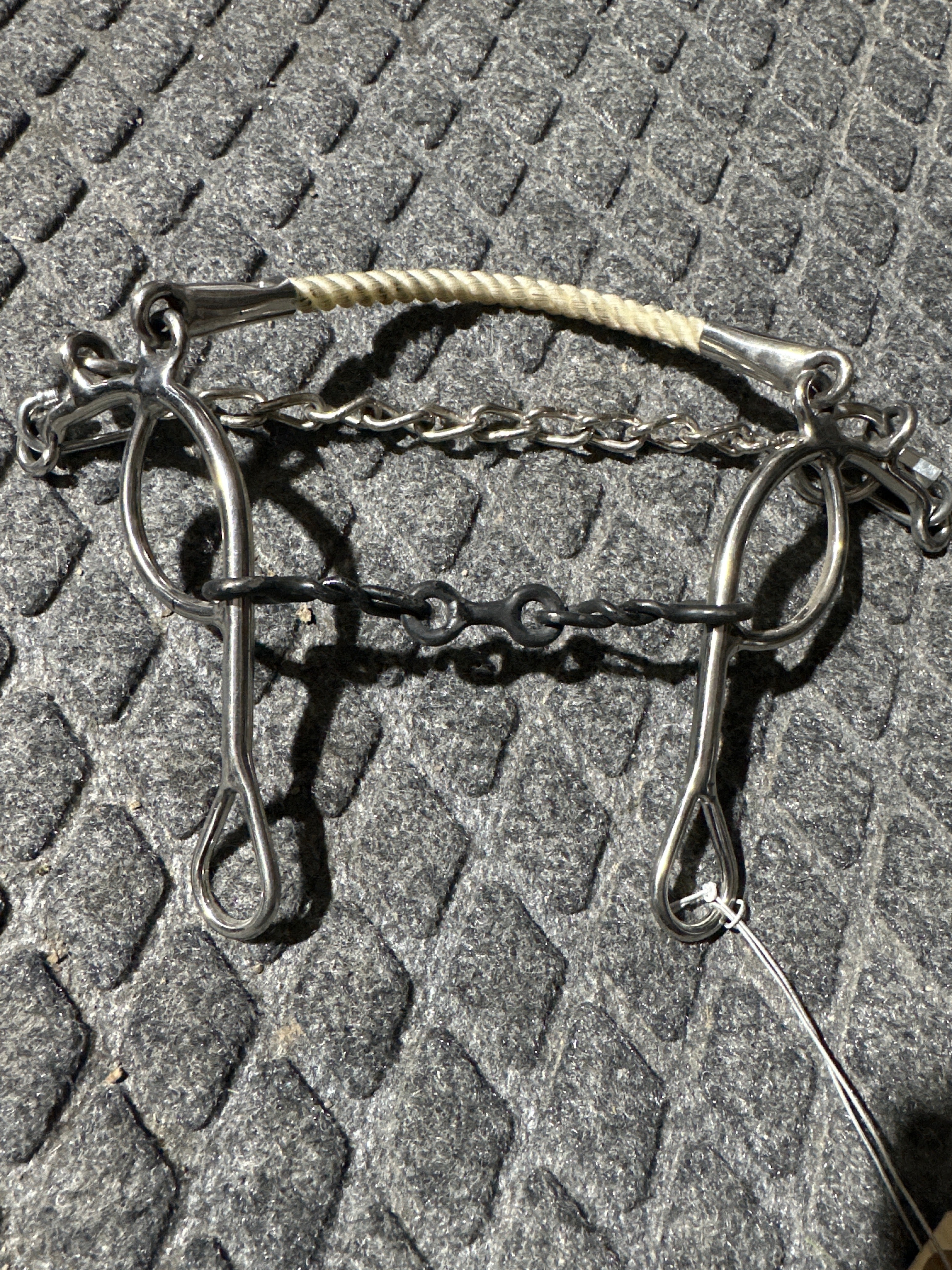 Pony 3 pc twisted wire with dog bone combo bit