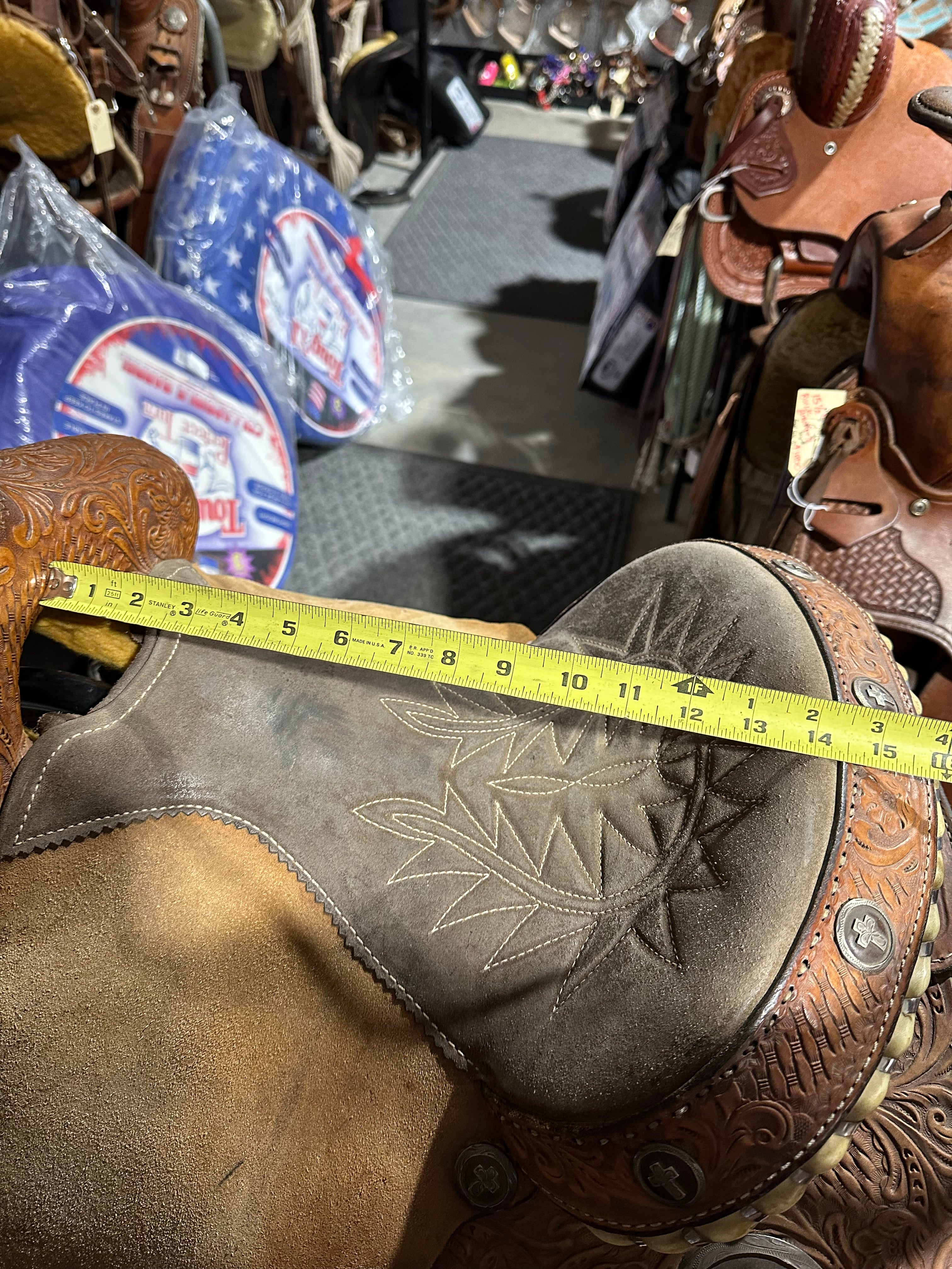 14” Martha Josey Ultimate Iron barrel saddle