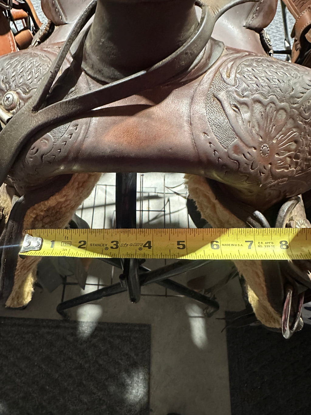 15.5” Circle Y ranch roper