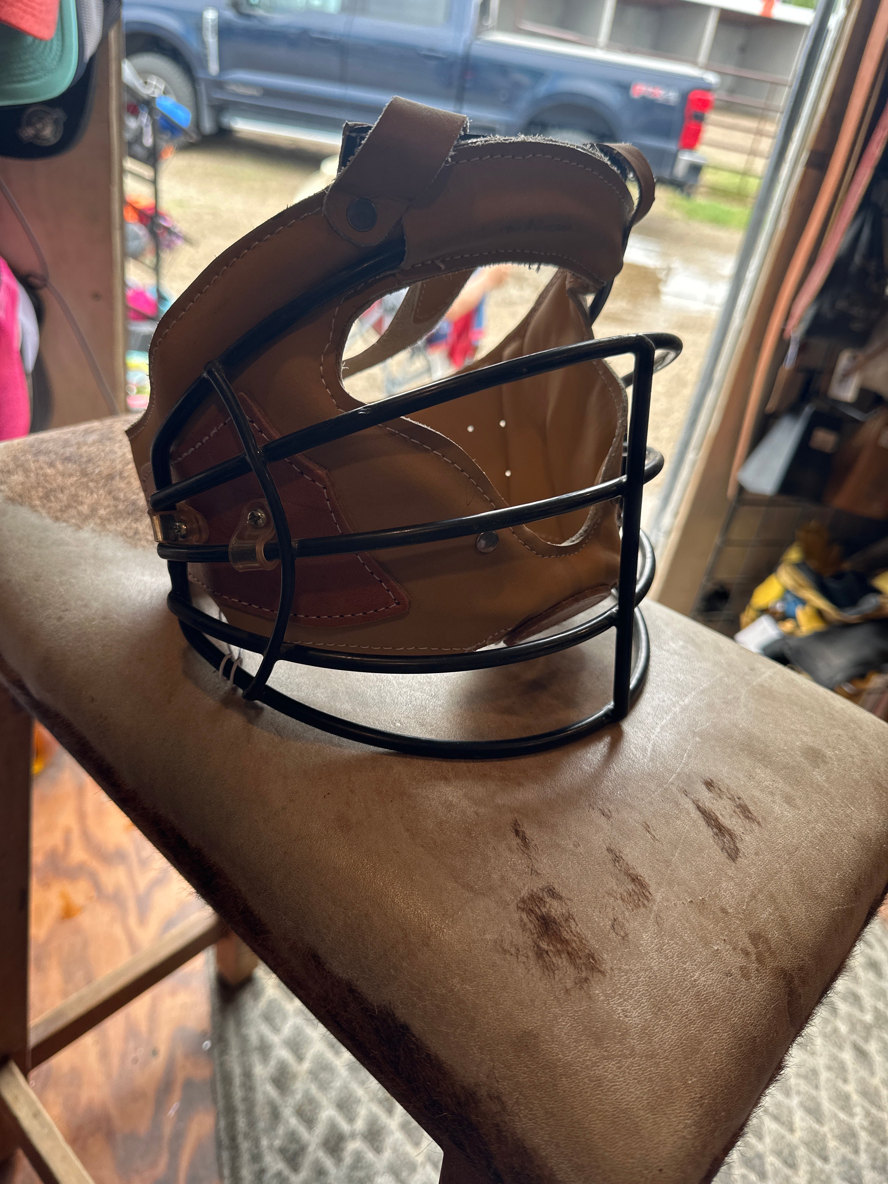 Bull riding mask