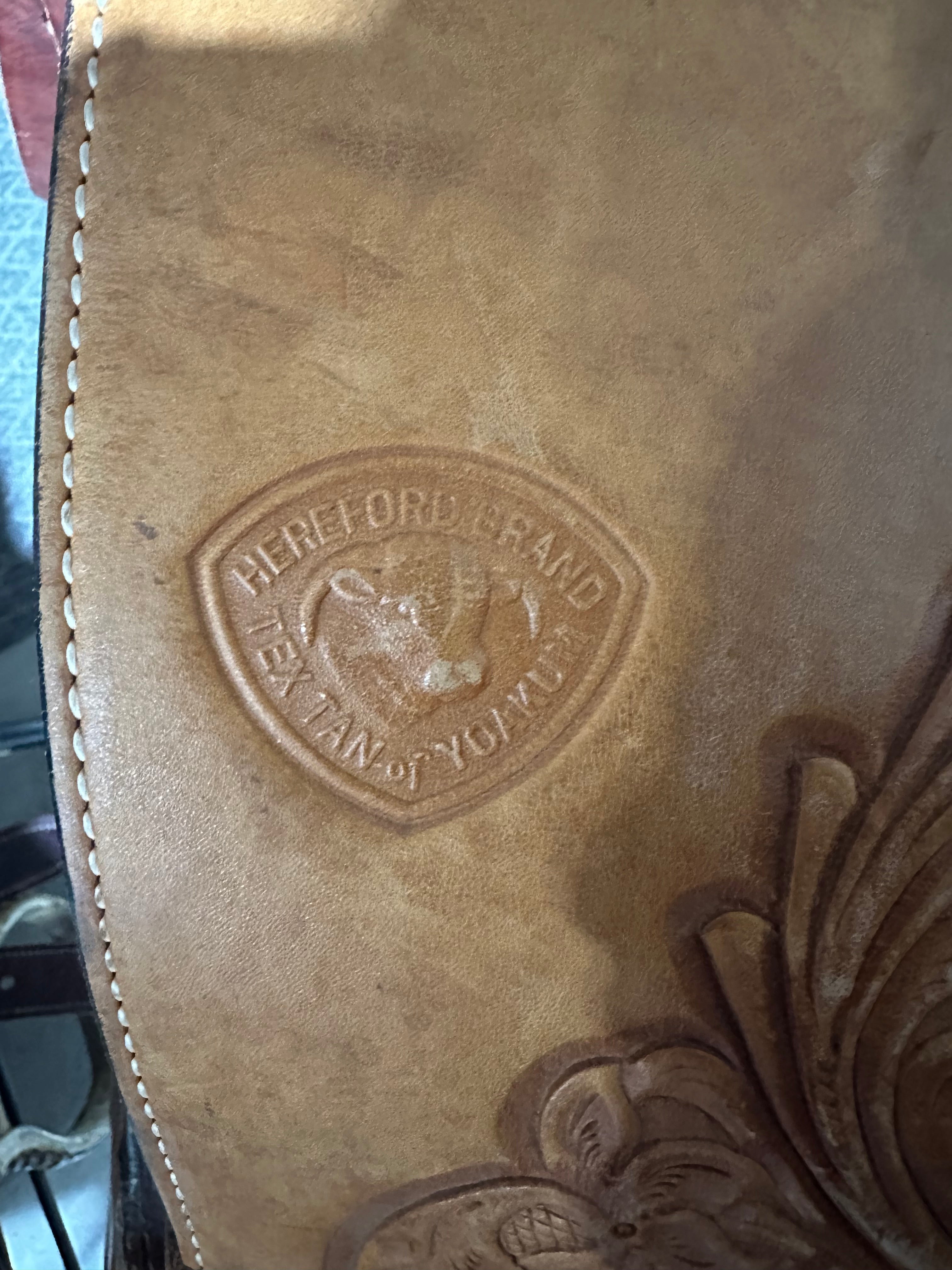 15” Hereford pleasure saddle