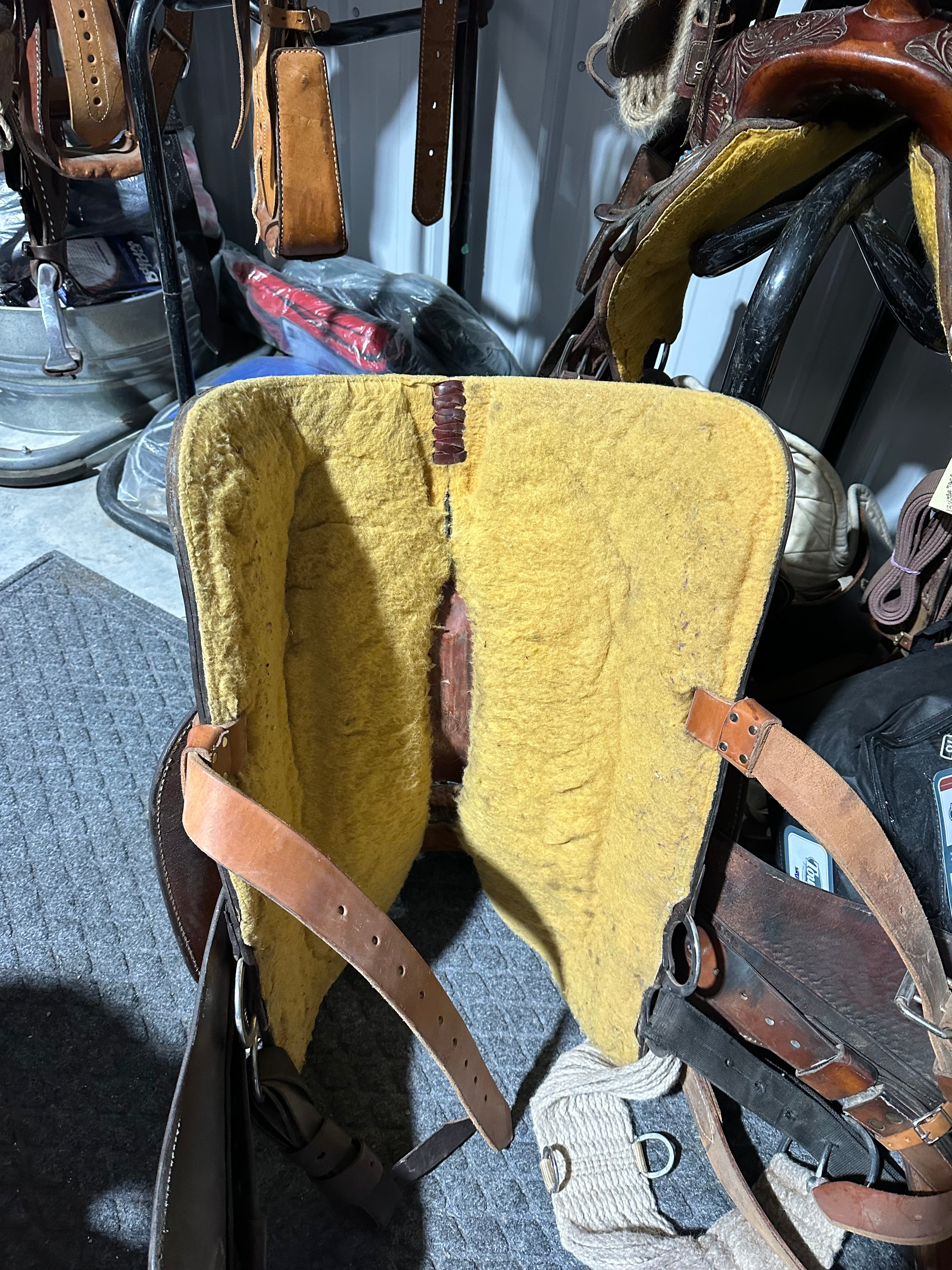 15.5” Crates show saddle