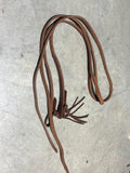 Heavy duty pineapple knot split reins 5/8” x 8’