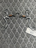 Professionals Choice 7 shank bit with floating port loosing rings and copper rollers