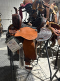 12” Silver royal Hawley barrel saddle