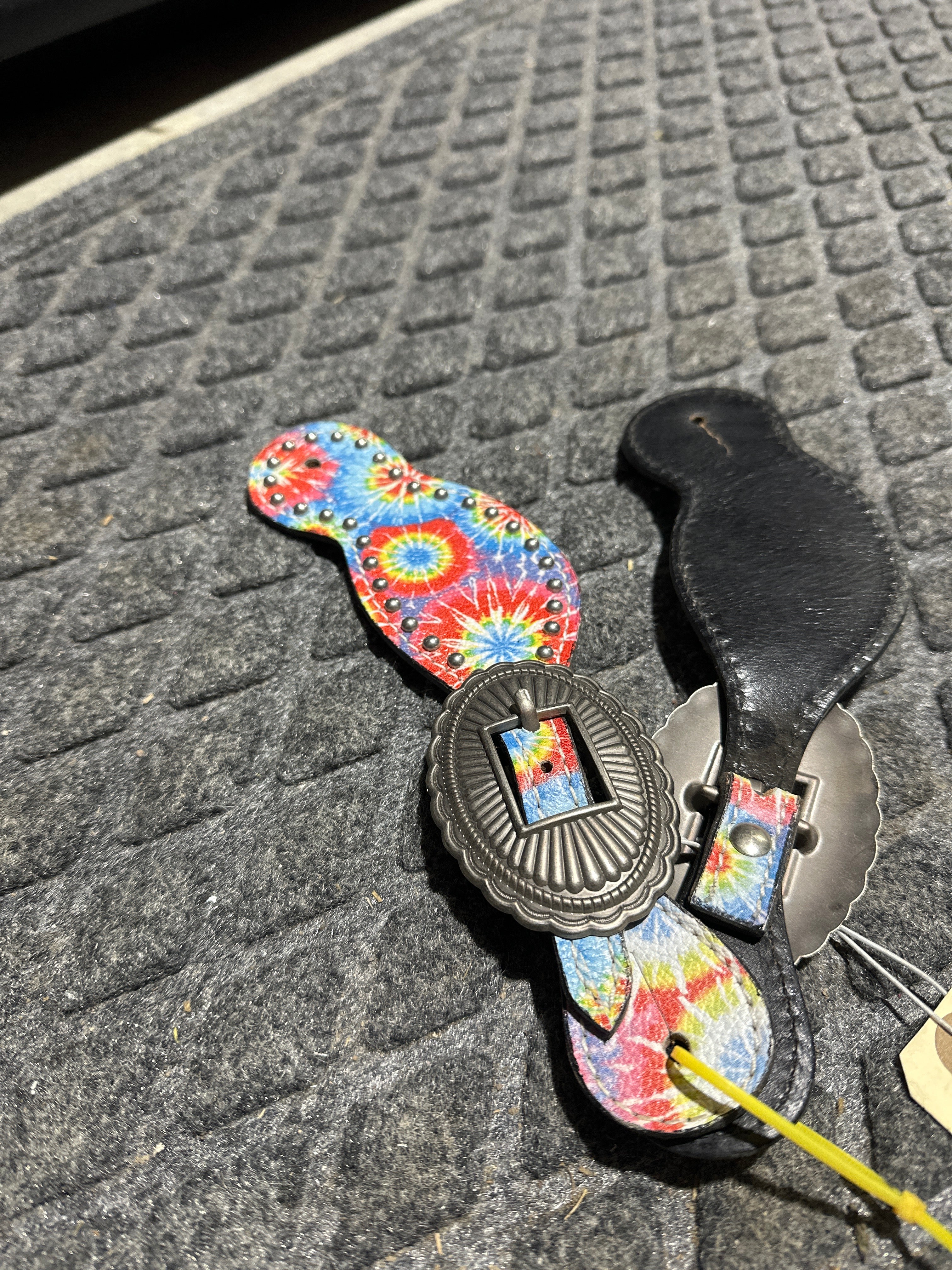 Ty dye spur straps