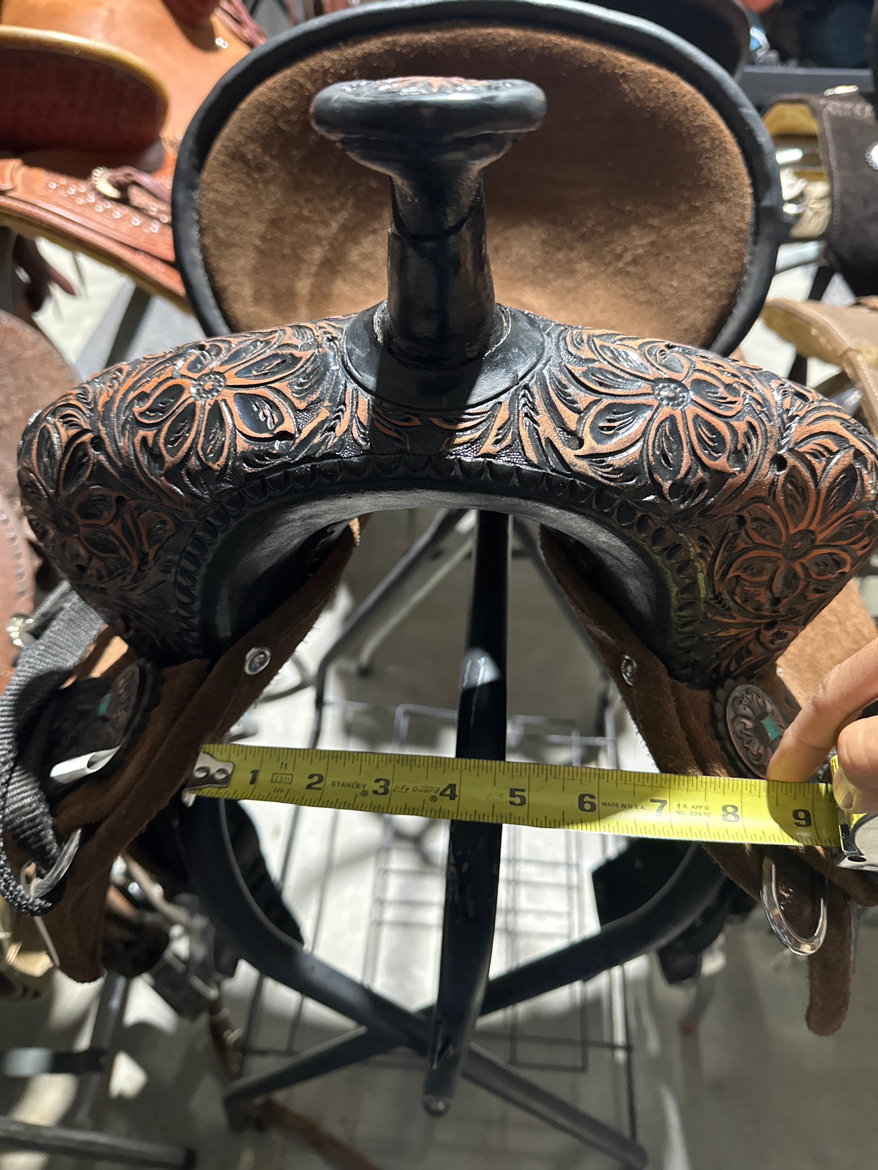 13” Silva light weight barrel saddle