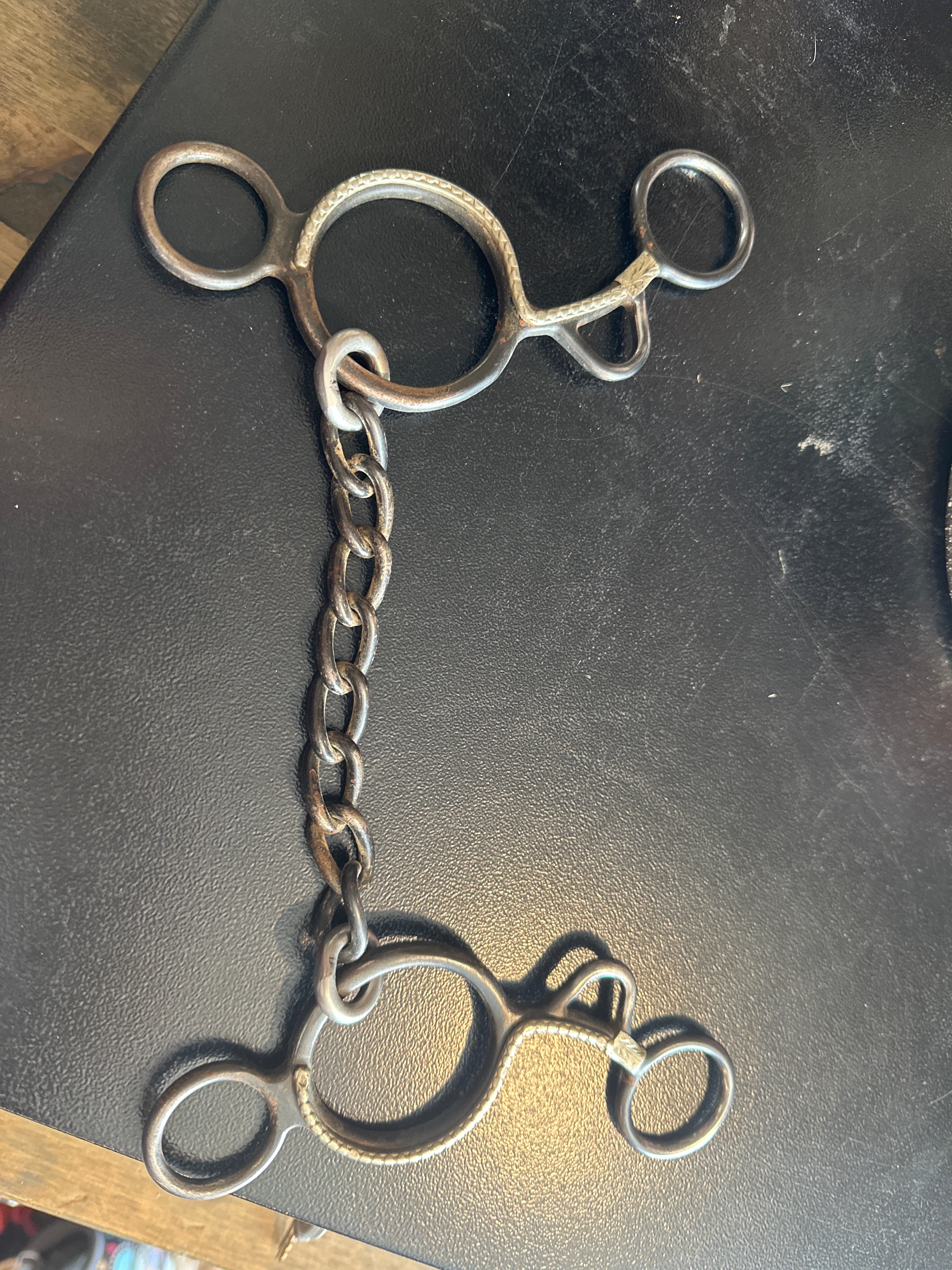 Chain gag bit