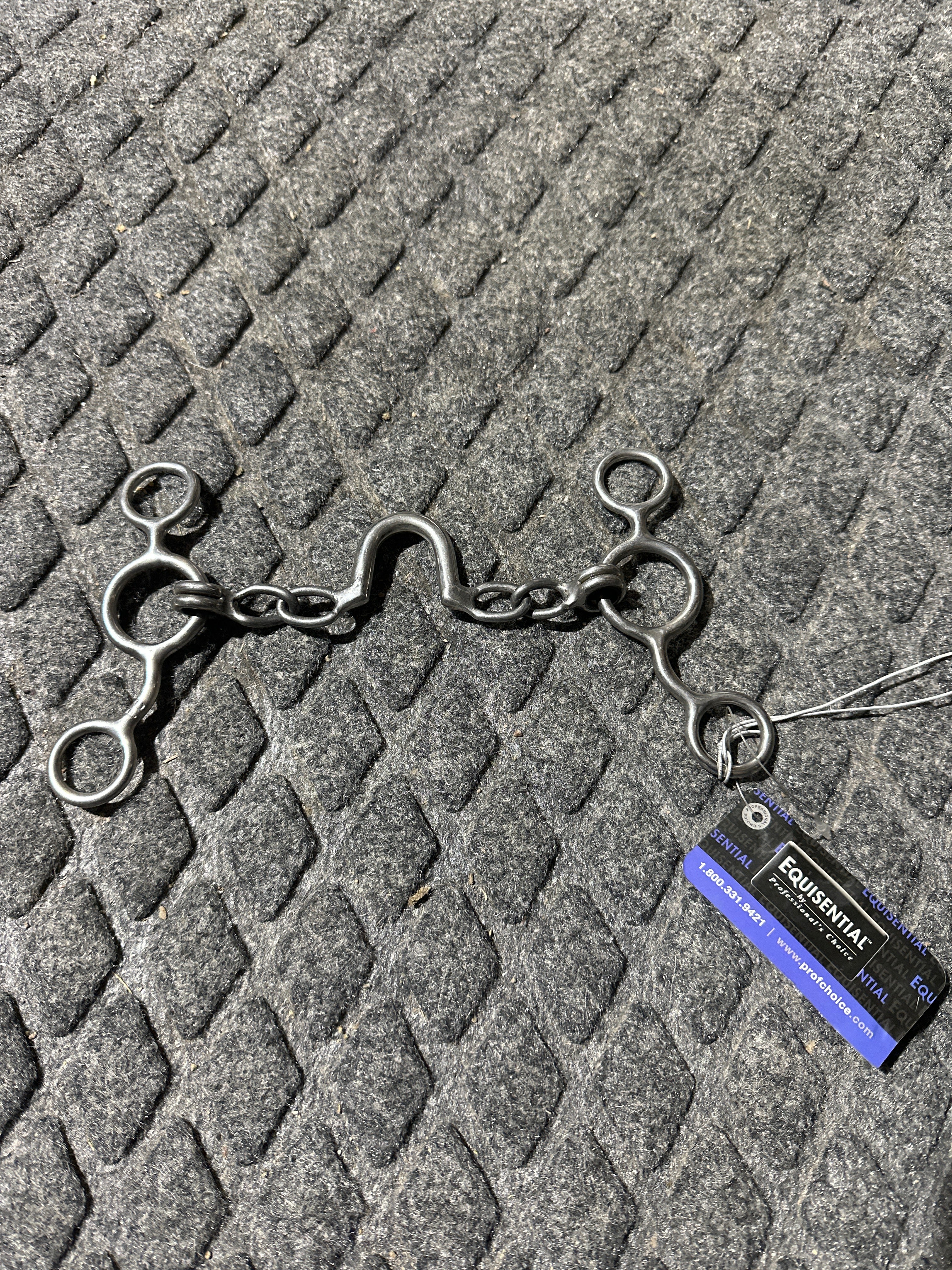 Professionals Choice Equisential performance jr cow horse bit with port & chain