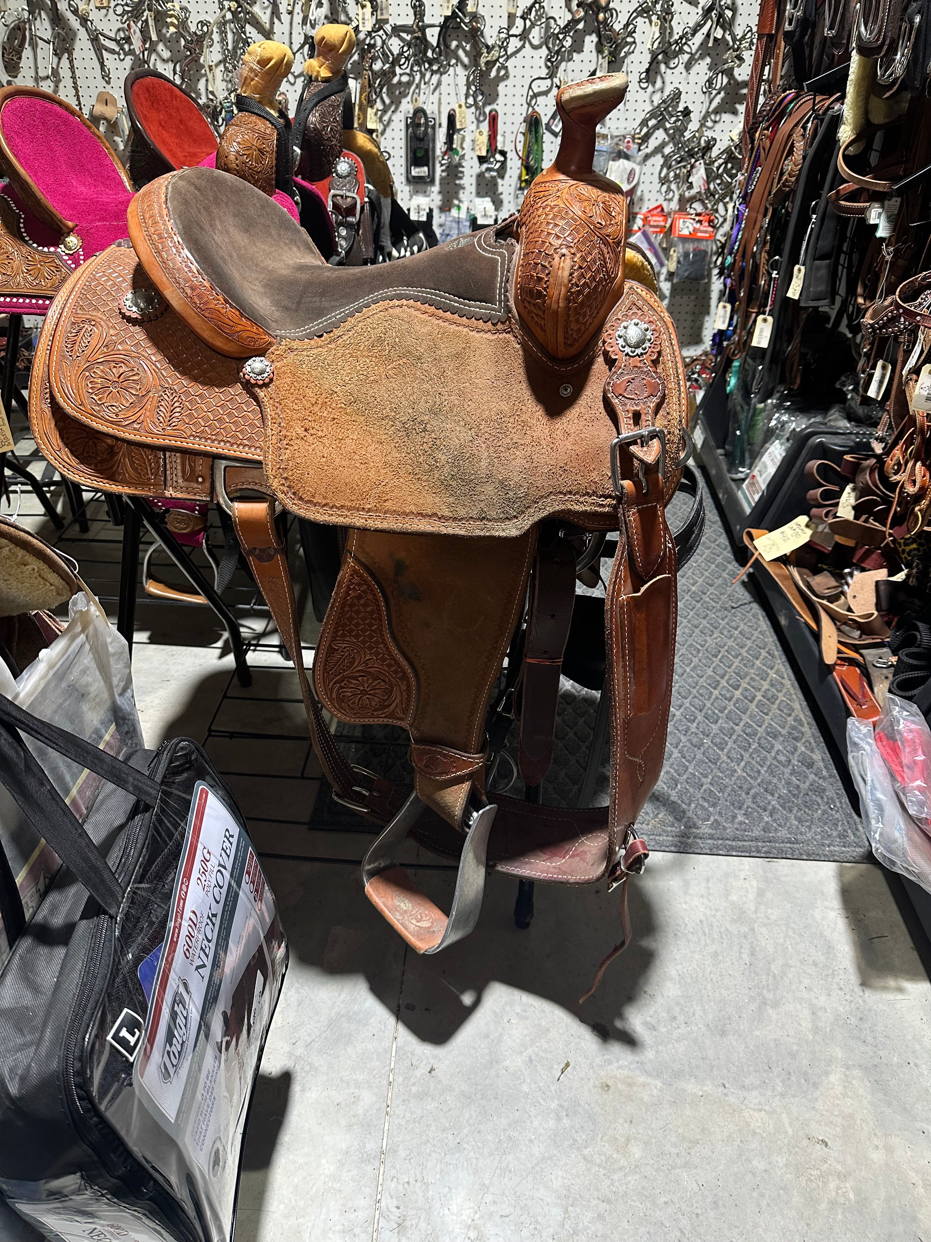 14.5” Three Forks Saddlery all-around