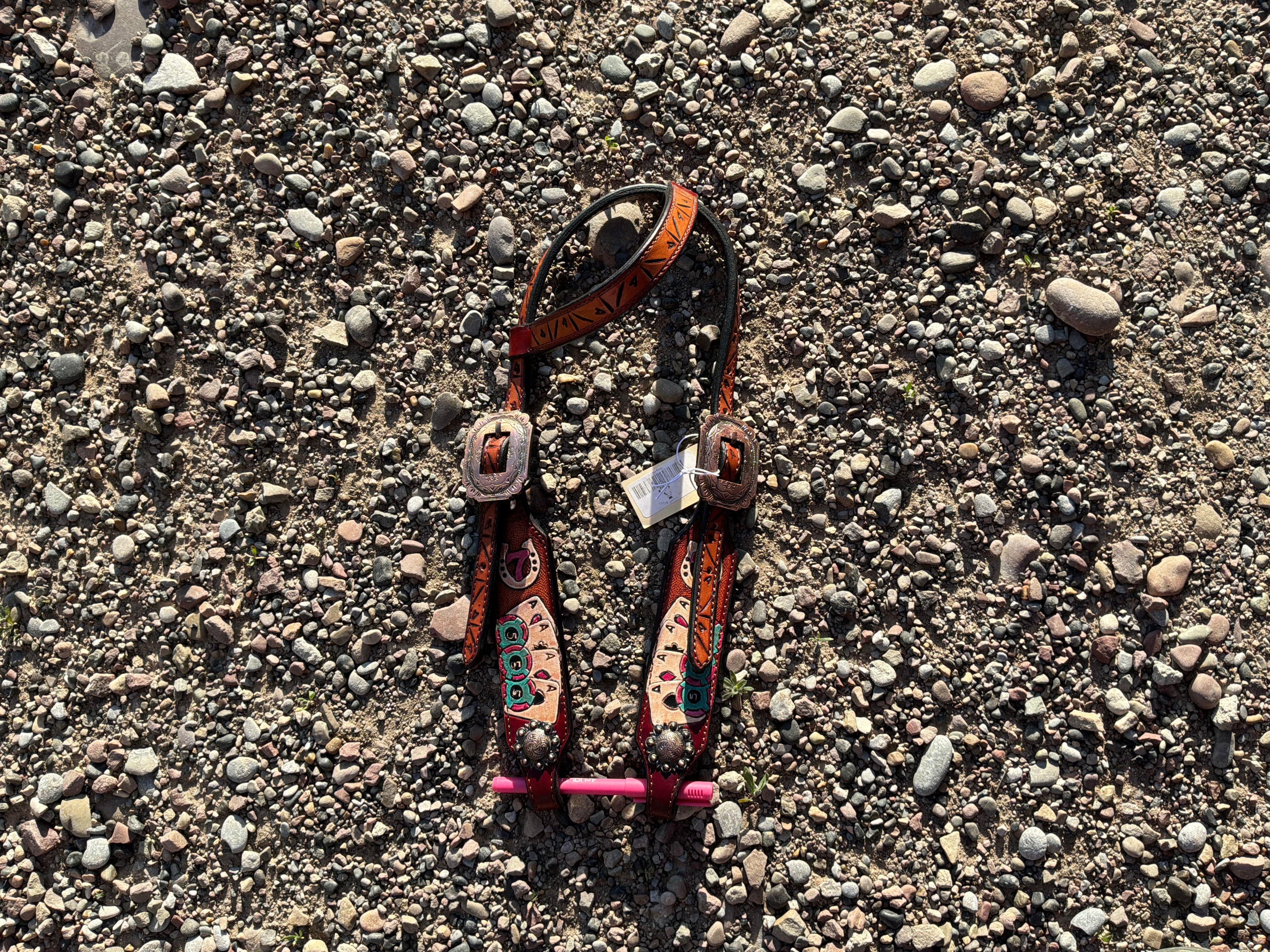 Lucky 7 one ear headstall