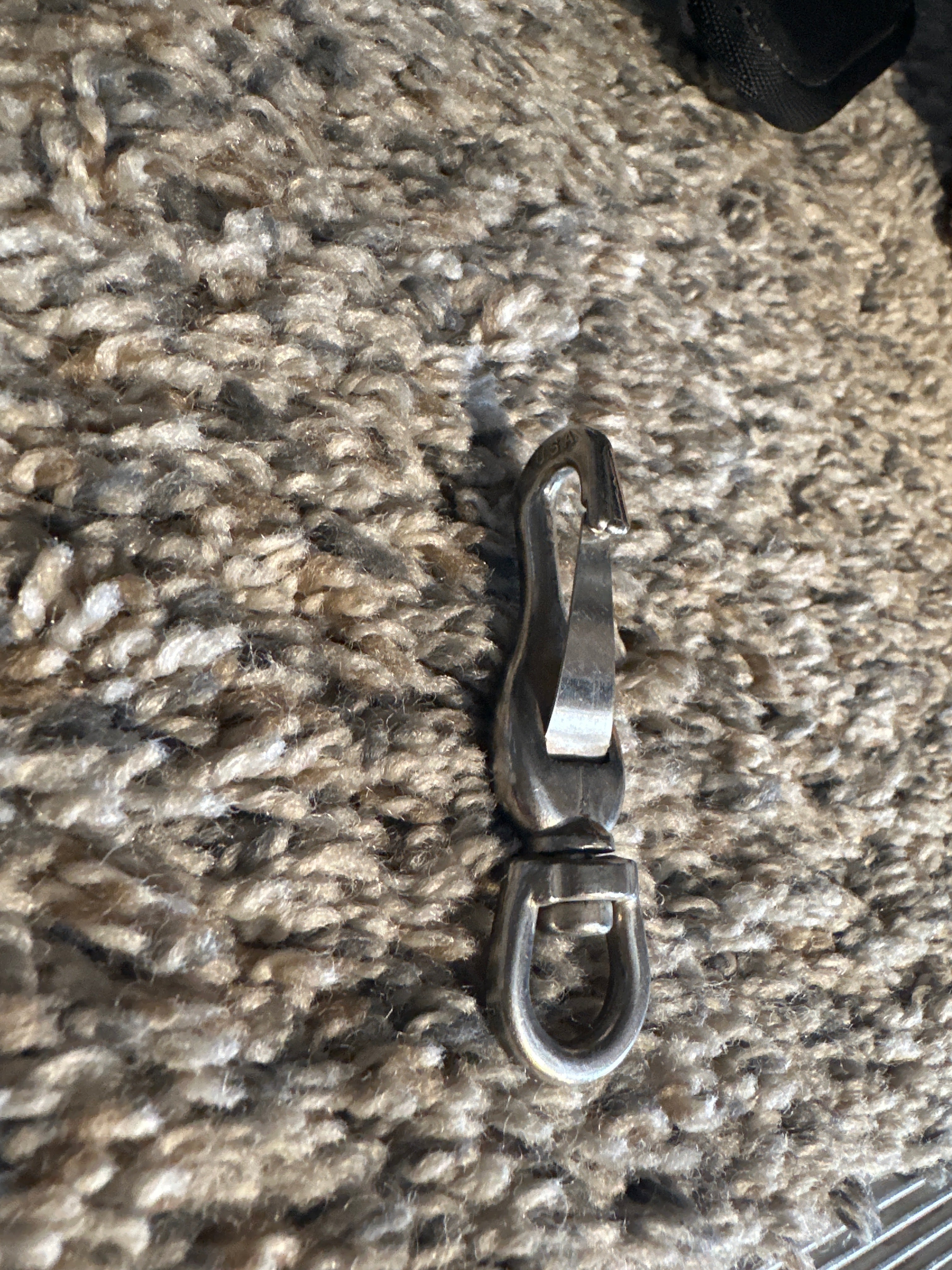 Nickel swivel snap