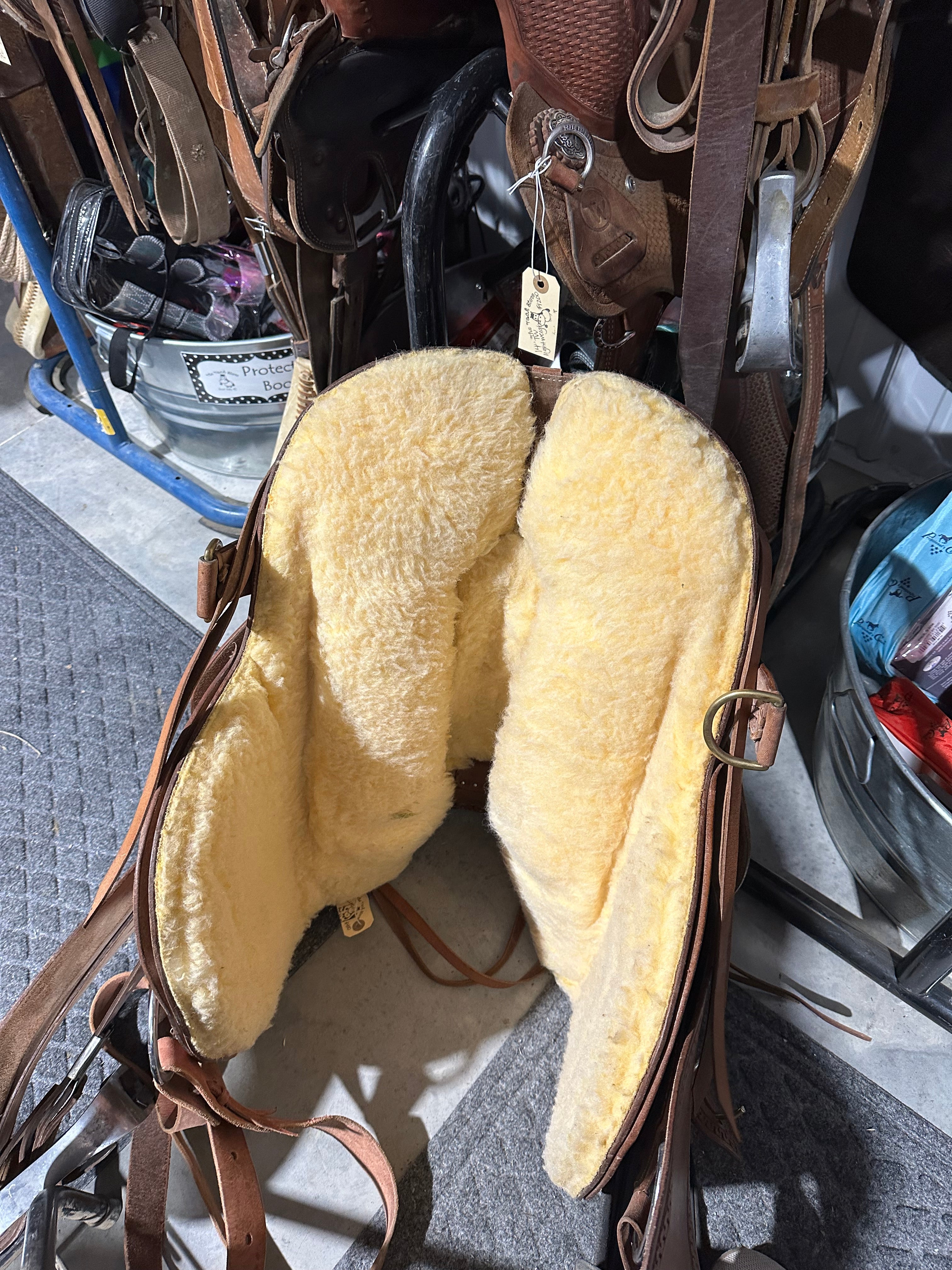 15.5” Double T pleasure saddle