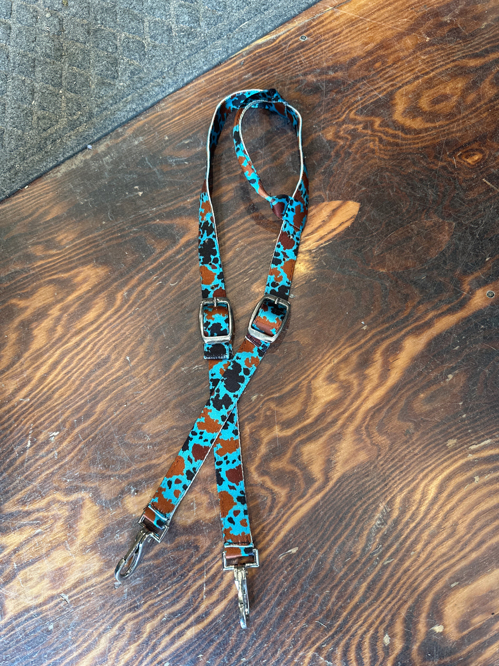 Nylon print one ear headstall
