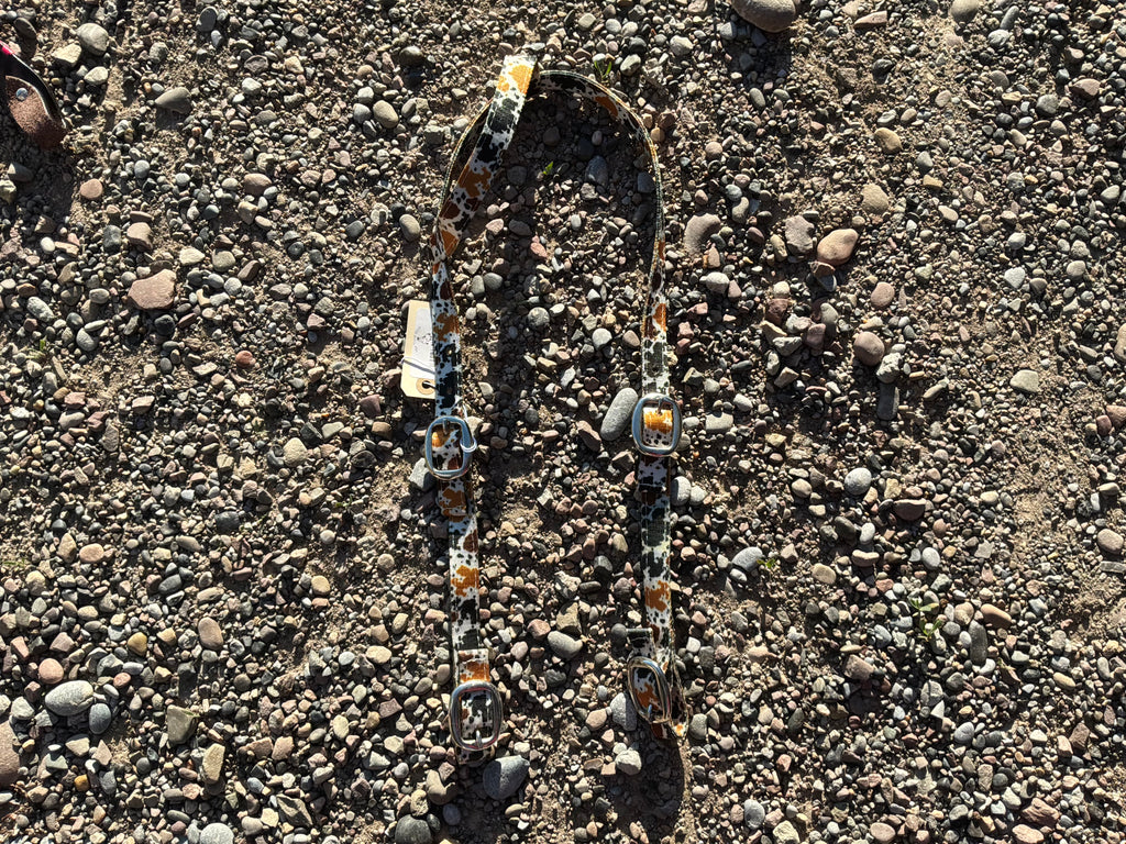Nylon print one ear headstall
