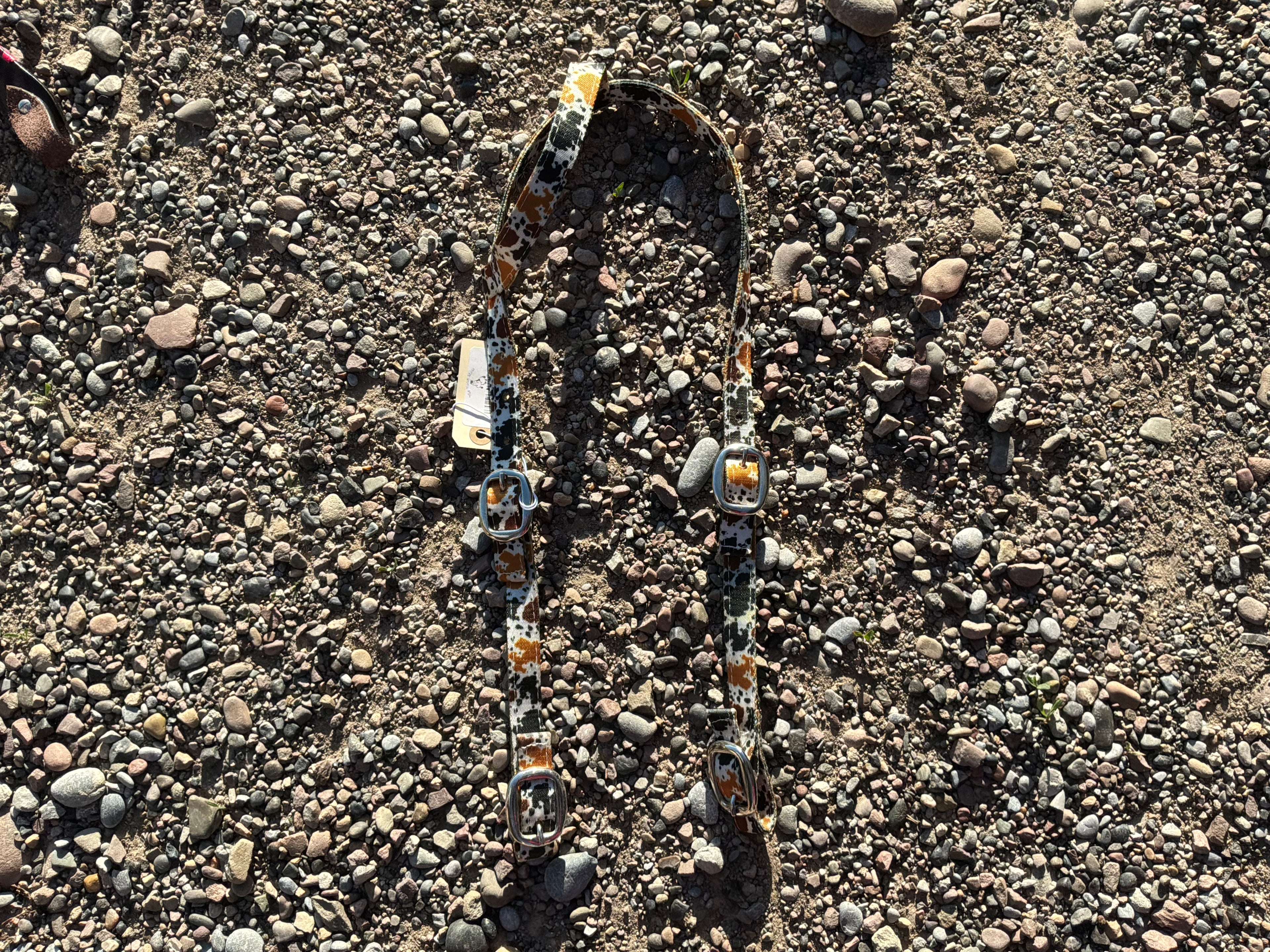 Nylon print one ear headstall