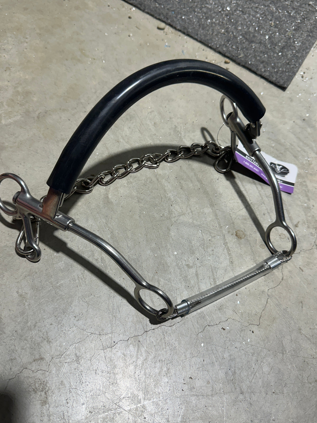 Brittney Pozzi professionals choice short shank Hackamore
