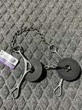 Professionals Choice Pozzi 8” shank 3 pc smooth gag bit