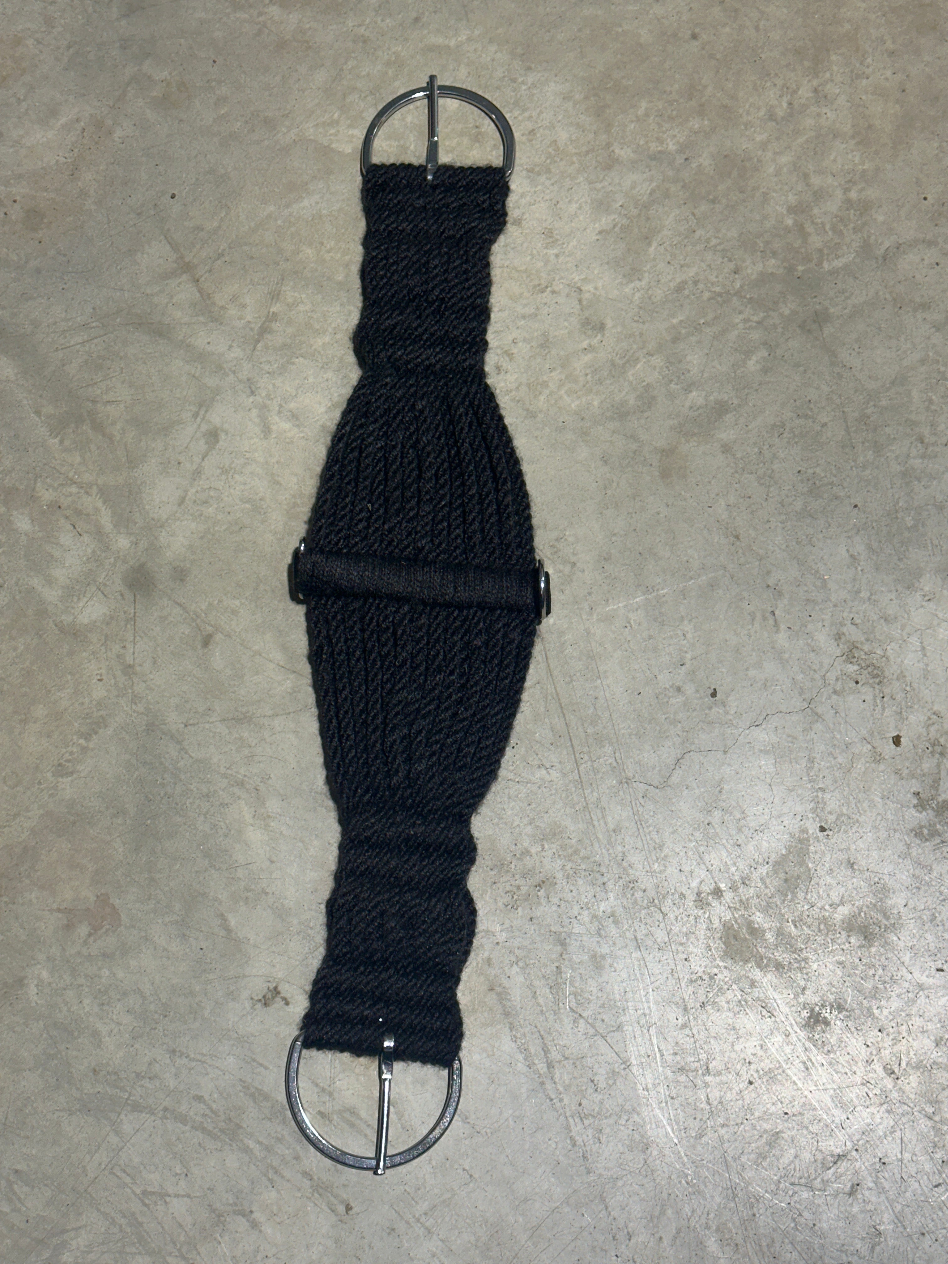 Cotton blend string cinch