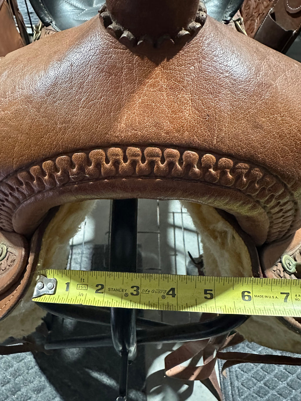 15.5” Double T pleasure saddle