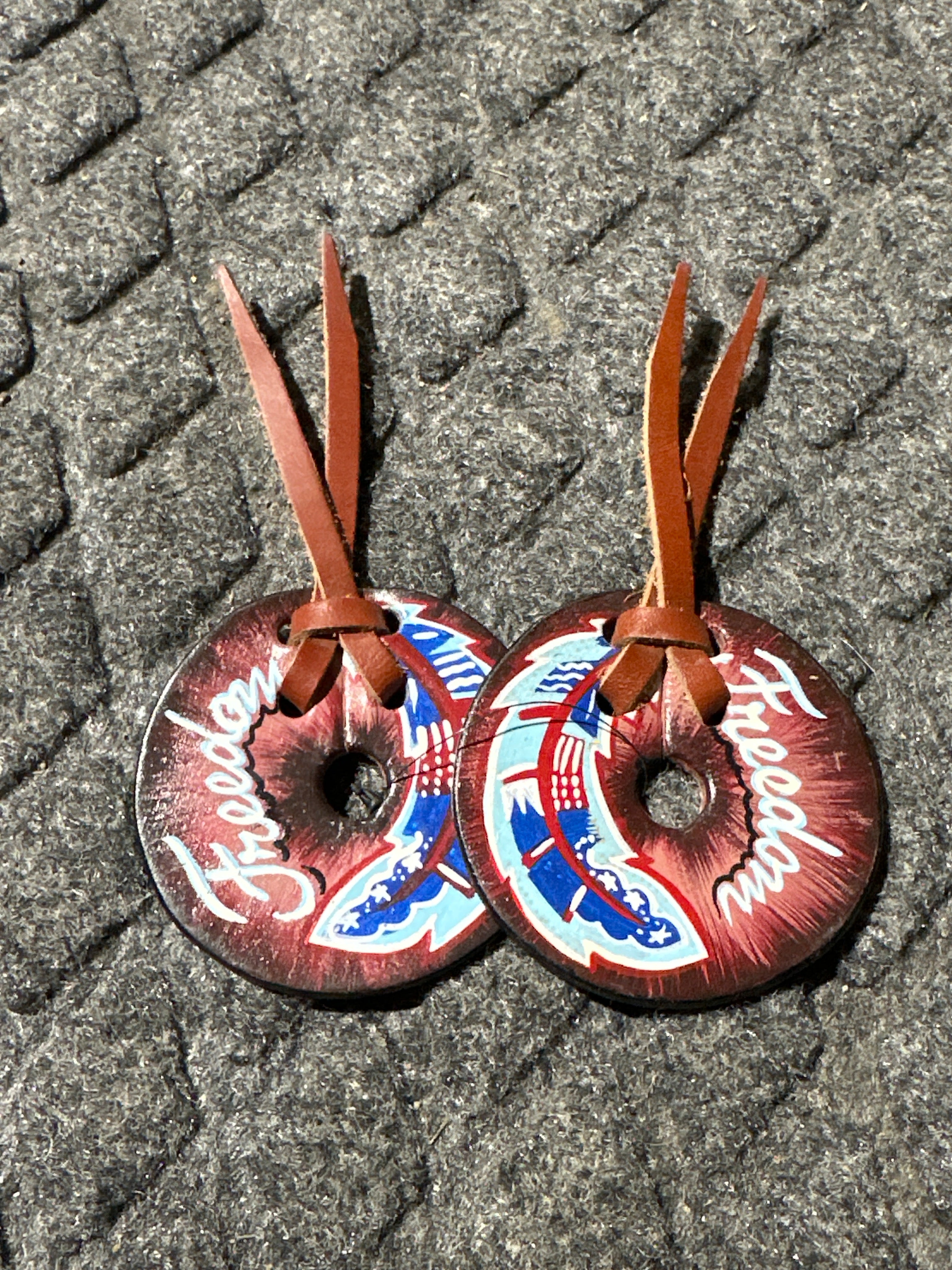 Freedom leather bit guards