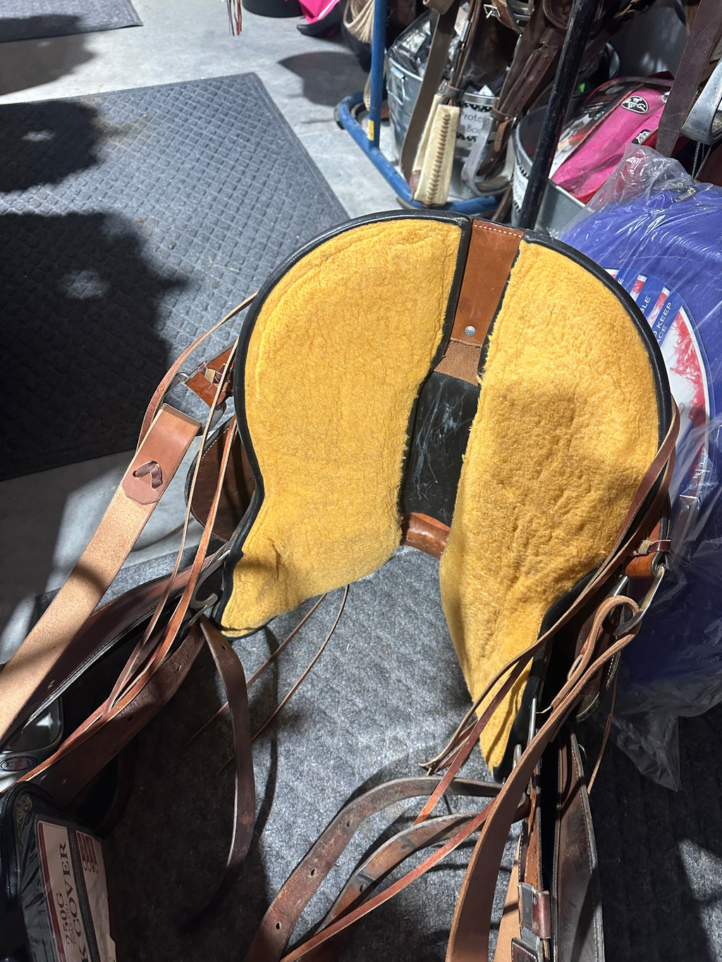 15.5” circle Y flex 2 Trail saddle