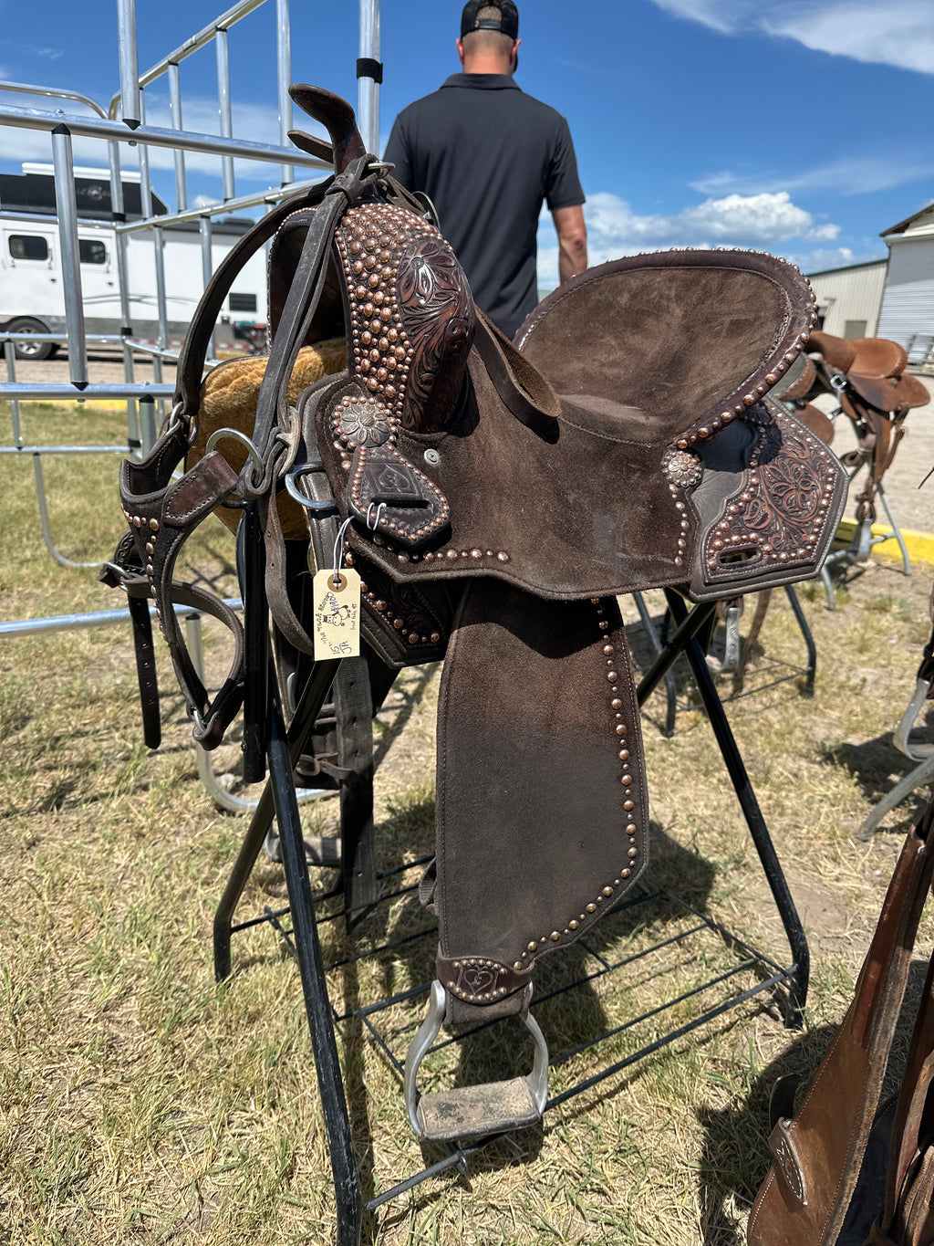 15” Josh Andrews with matching breast collar