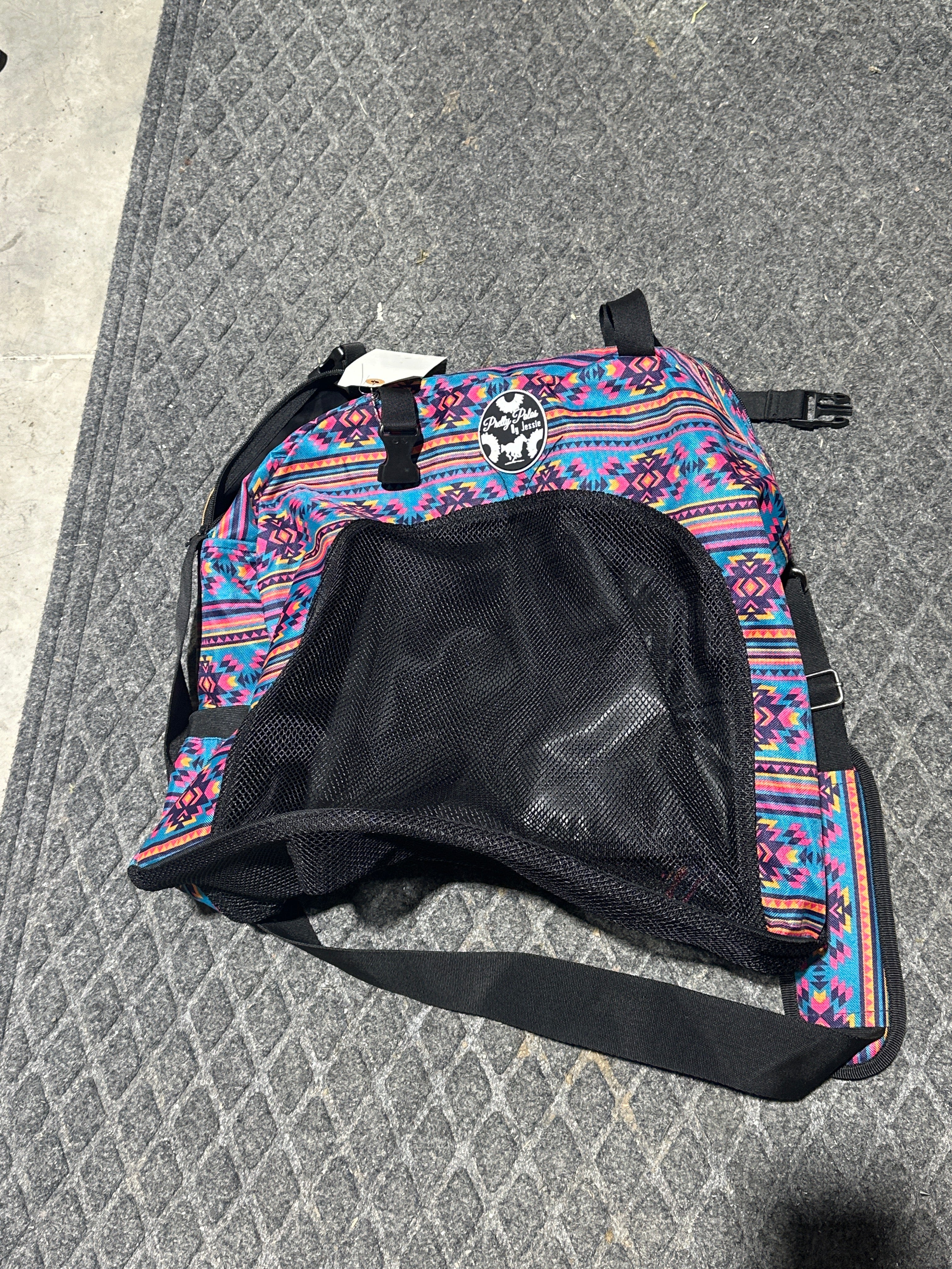 Pretty polos by Jessie Aztec design carry all bag