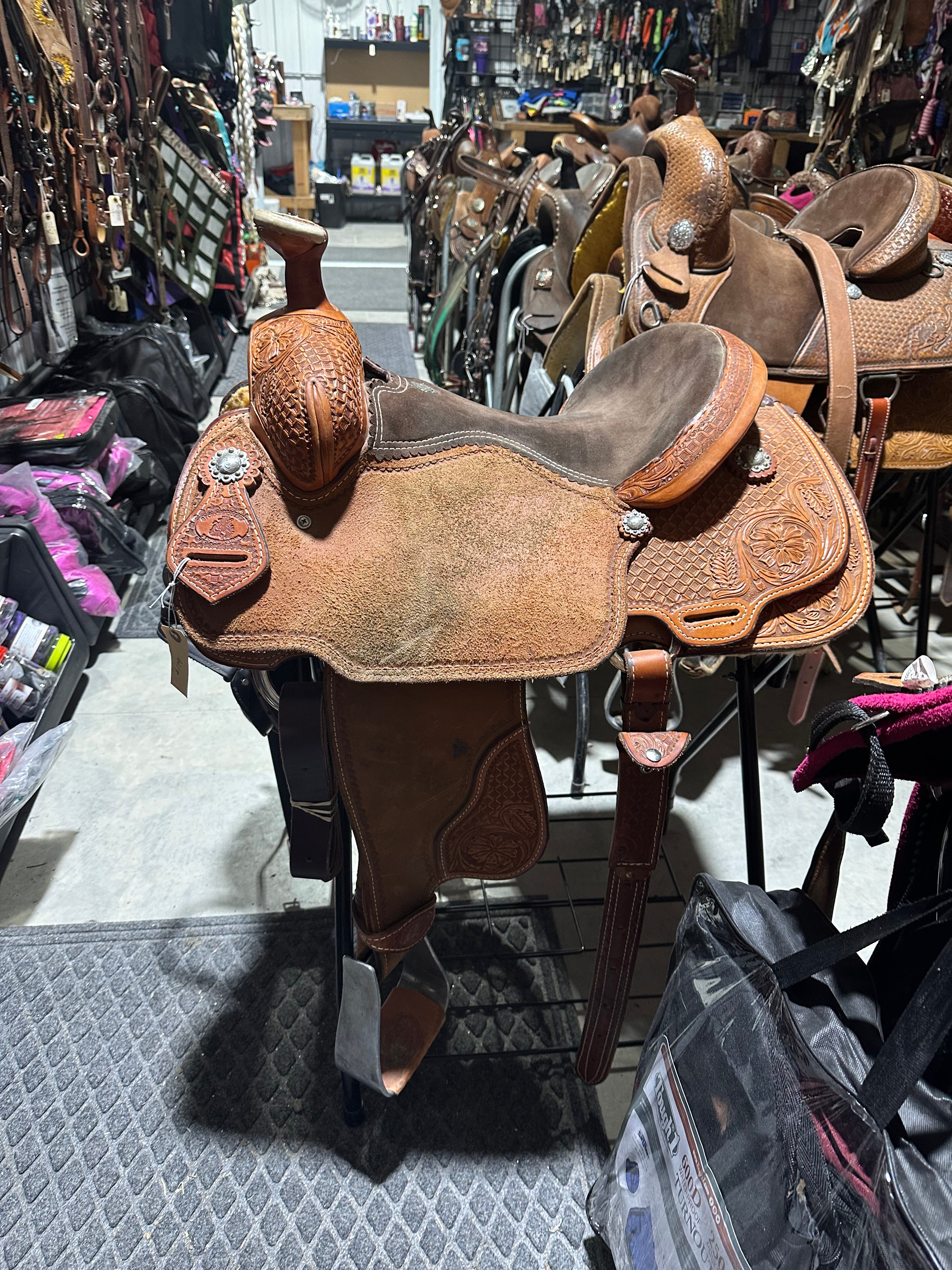 14.5” Three Forks Saddlery all-around