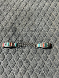Serape nylon chain chin strap