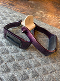 Purple shimmer aluminum stirrups