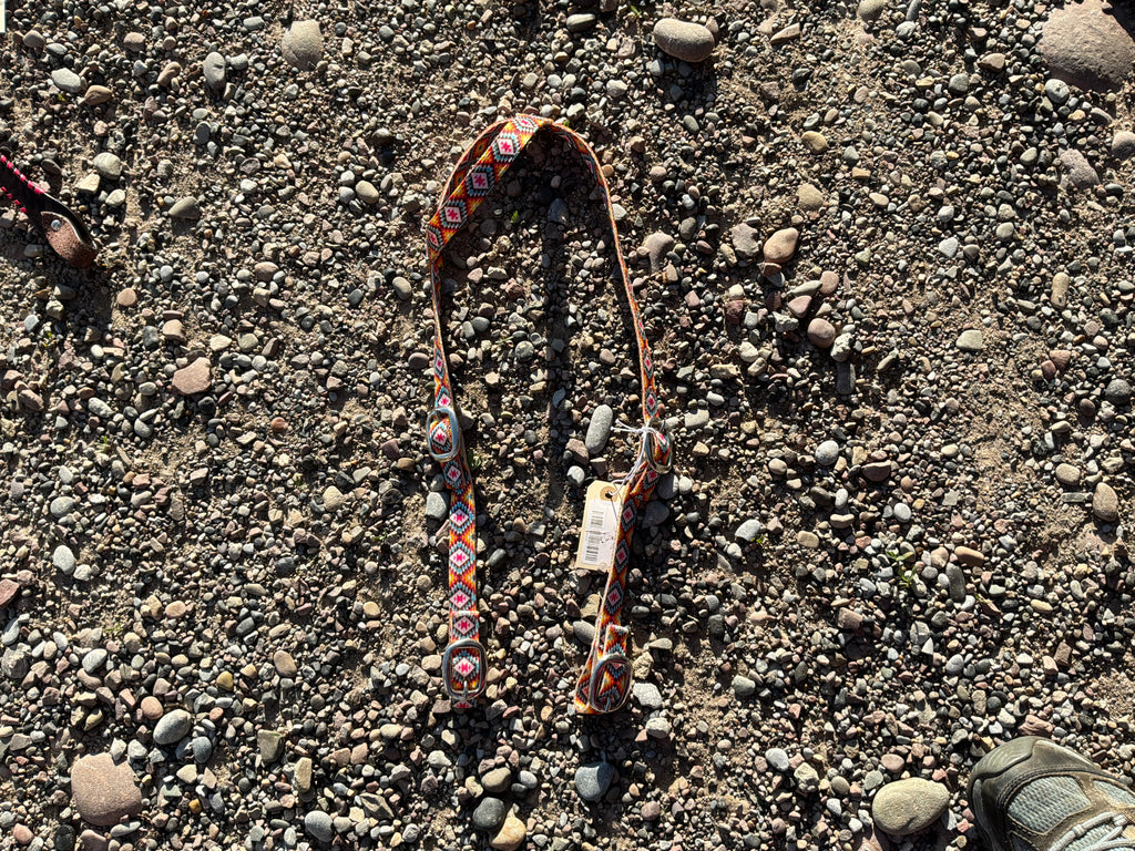 Nylon print one ear headstall
