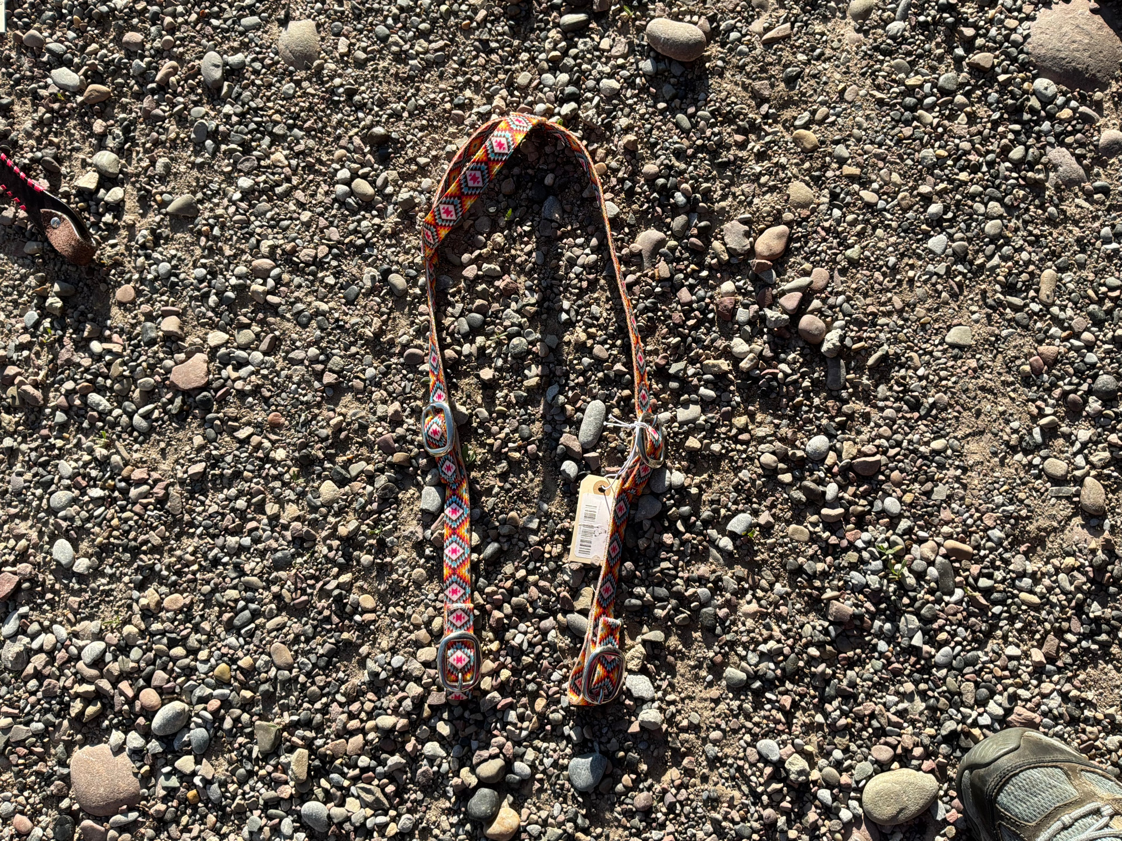 Nylon print one ear headstall